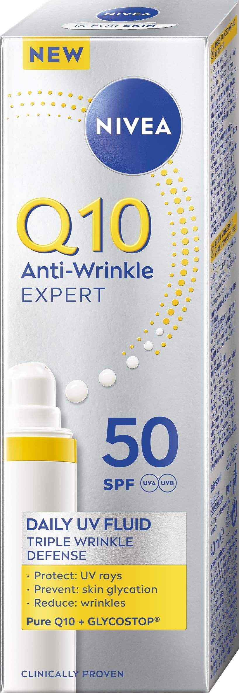 Nivea Denní UV Fluid Q10 SPF 50 40 ml