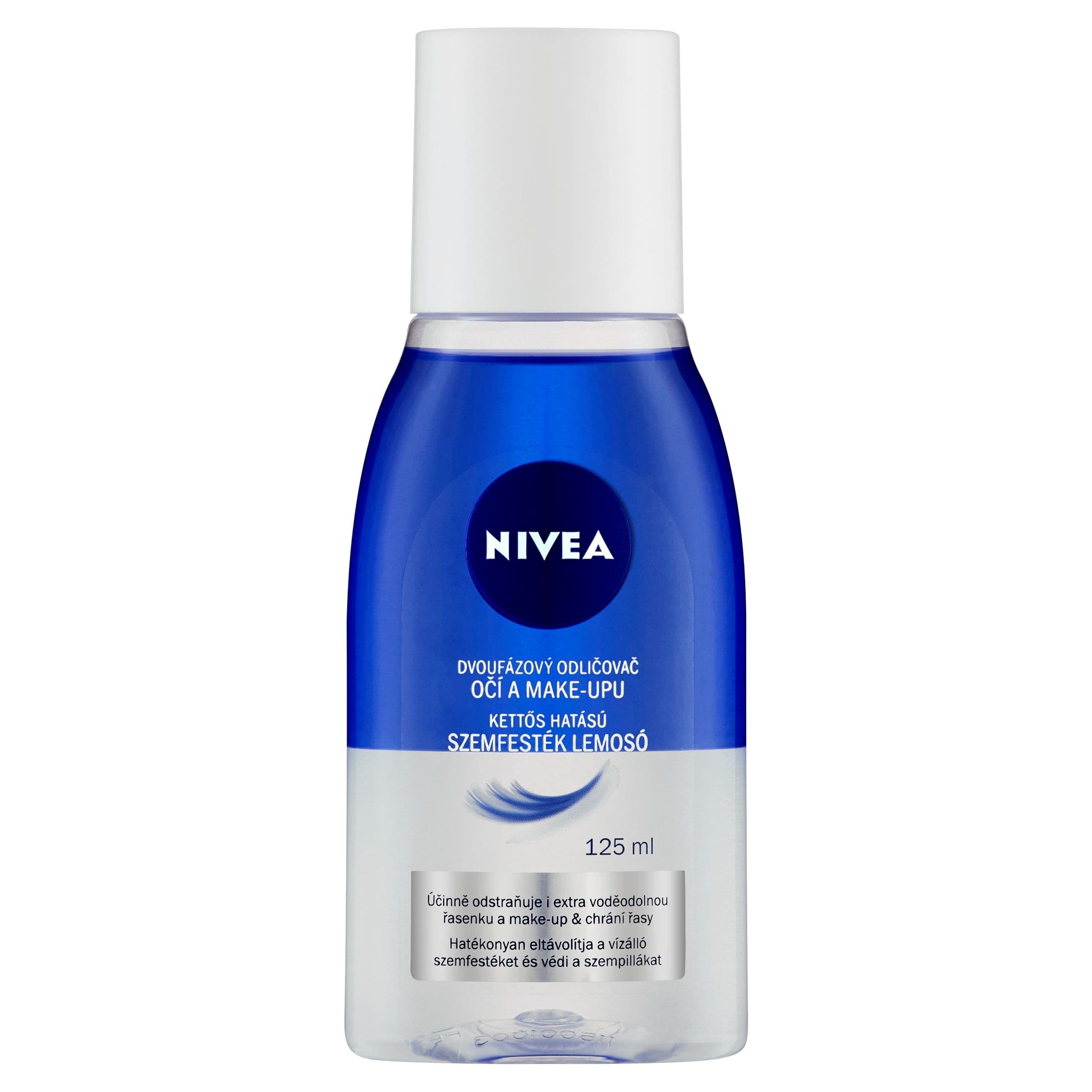 Nivea Dvoufázový odličovač očí a make-upu 125 ml