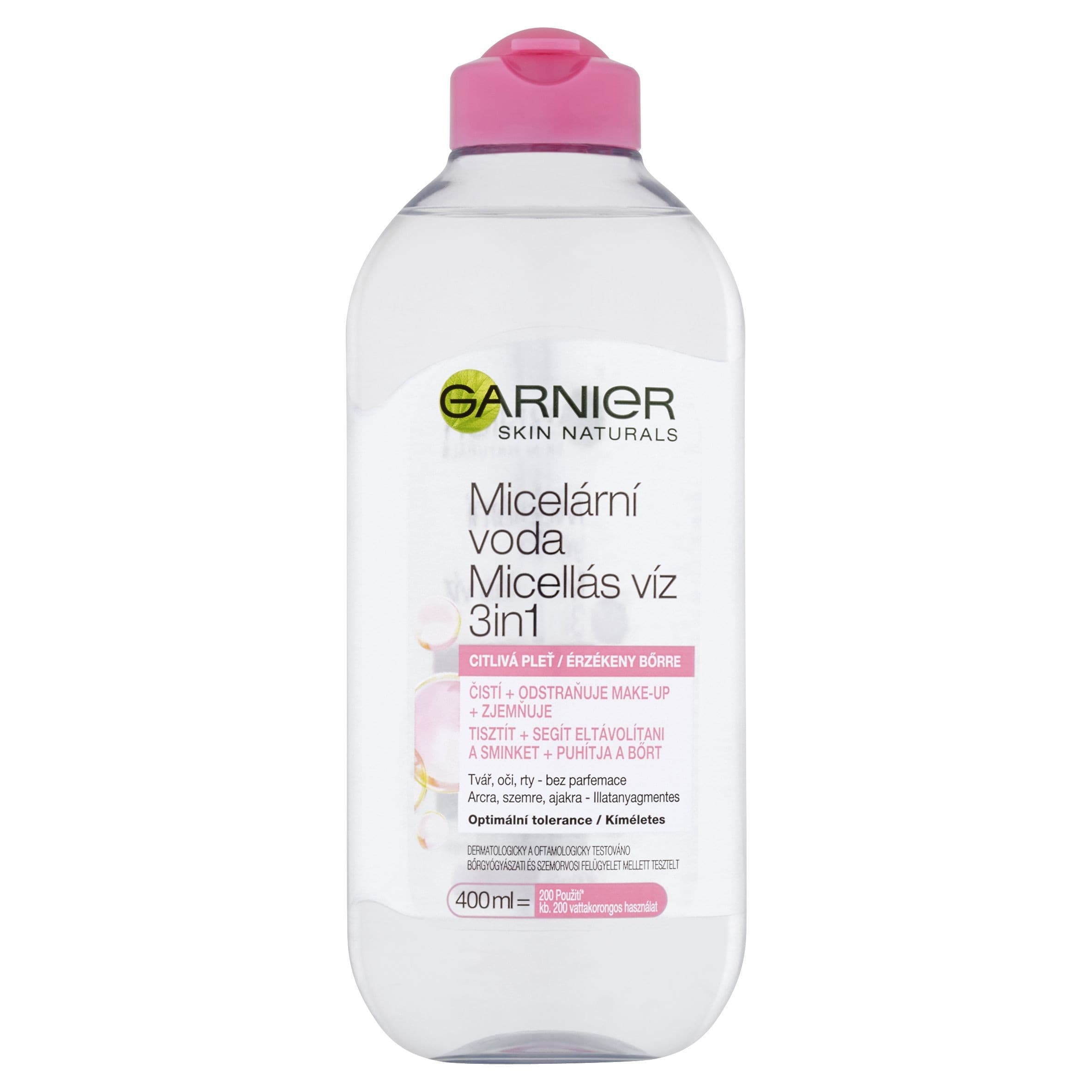 Garnier Skin Naturals micelární voda 3in1 pro citlivou pleť 400ml