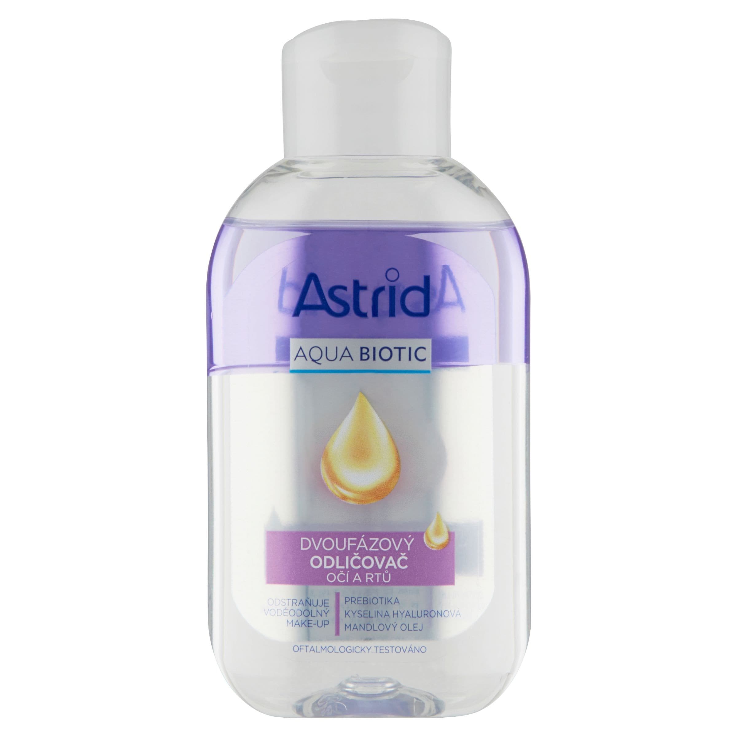 Astrid Gentle Eyes dvoufázový odličovač očí a rtů 125 ml