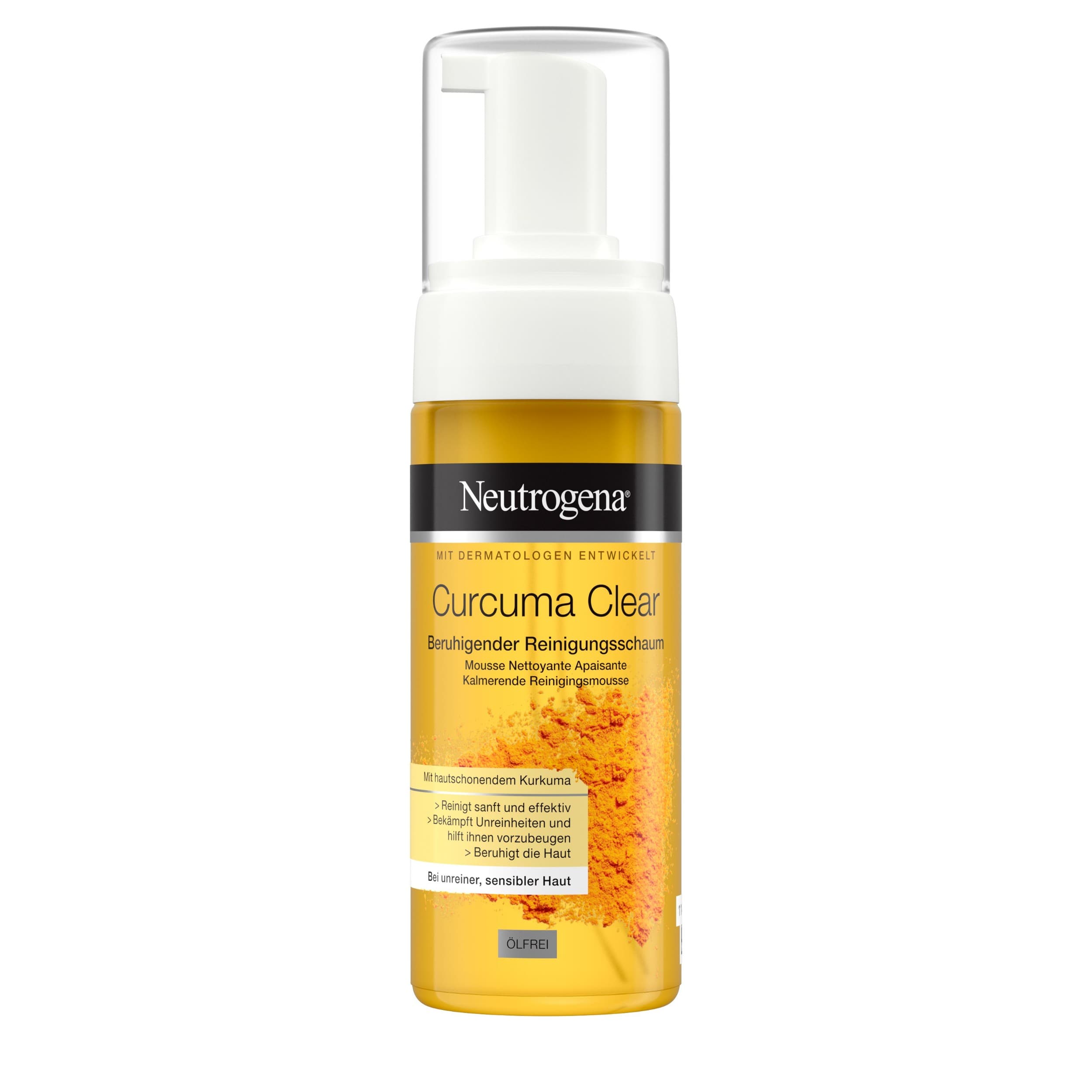 Neutrogena® Curcuma Clear Čisticí pěna s kurkumou 150 ml