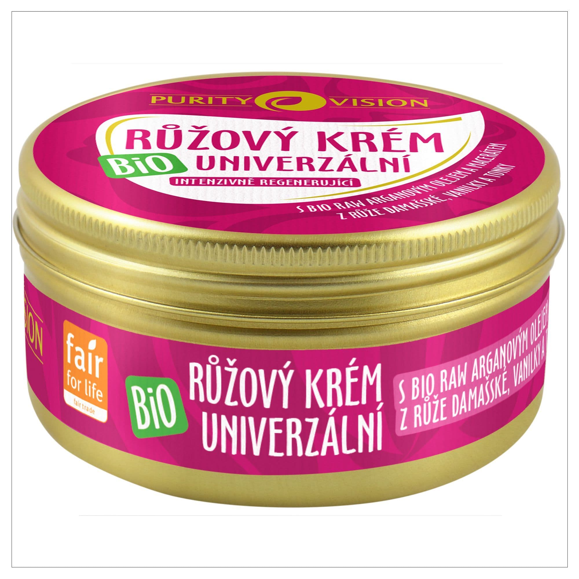 Purity Vision Bio Růžový krém univerzální