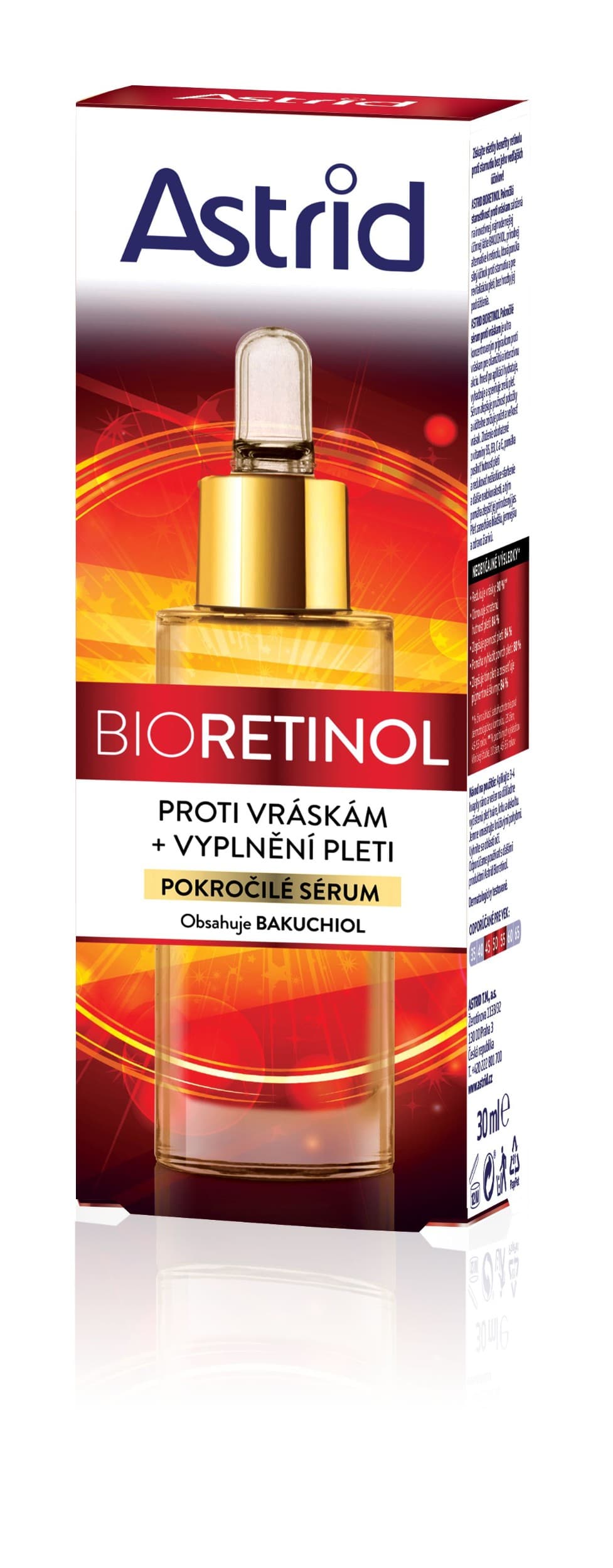 Astrid Bioretinol Pokročilé sérum proti vráskám 30 ml