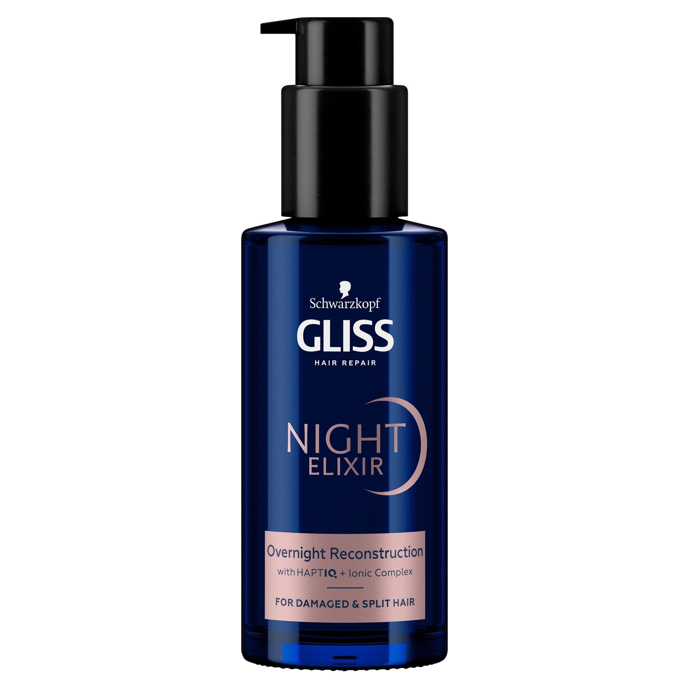 Gliss Night Elixír pro poškozené vlasy & roztřepené konečky 100 ml