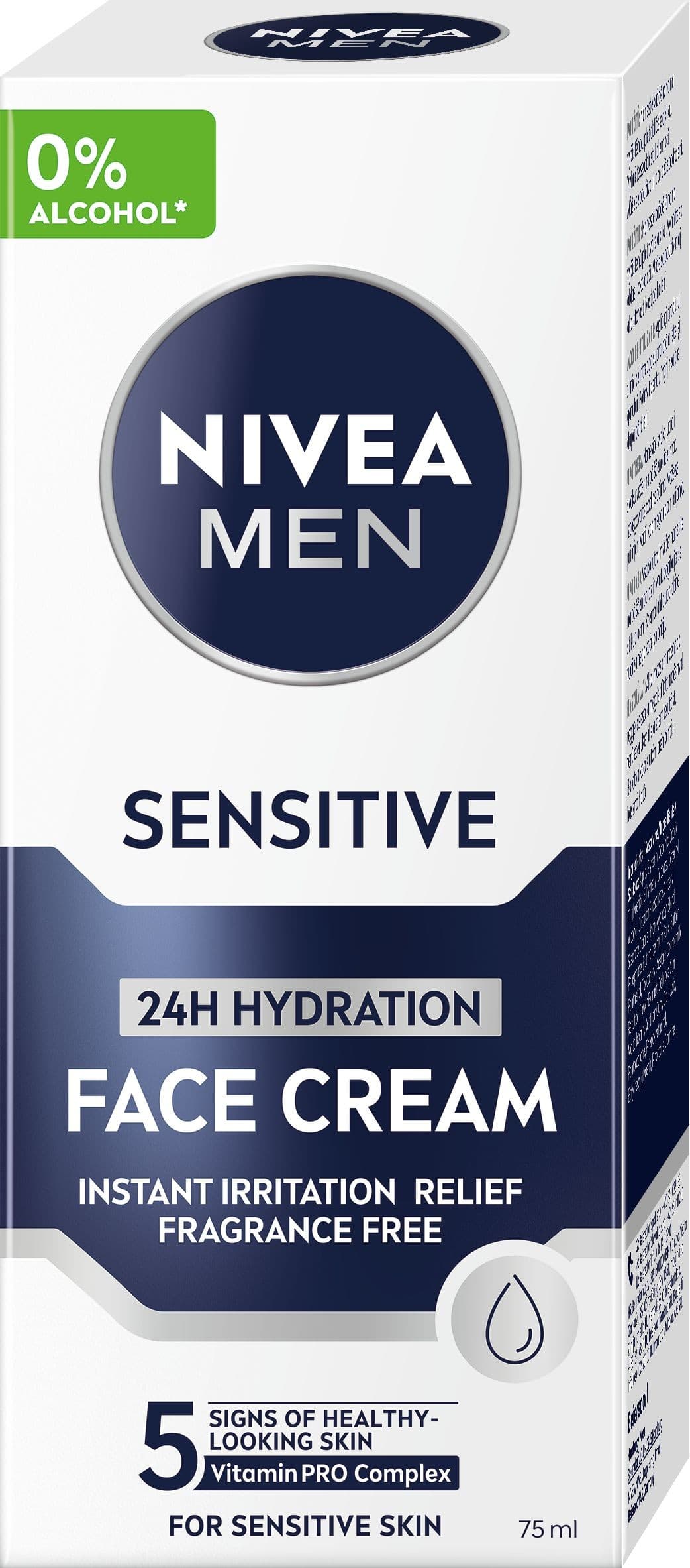 Nivea Men Hydratační krém Sensitive 75 ml