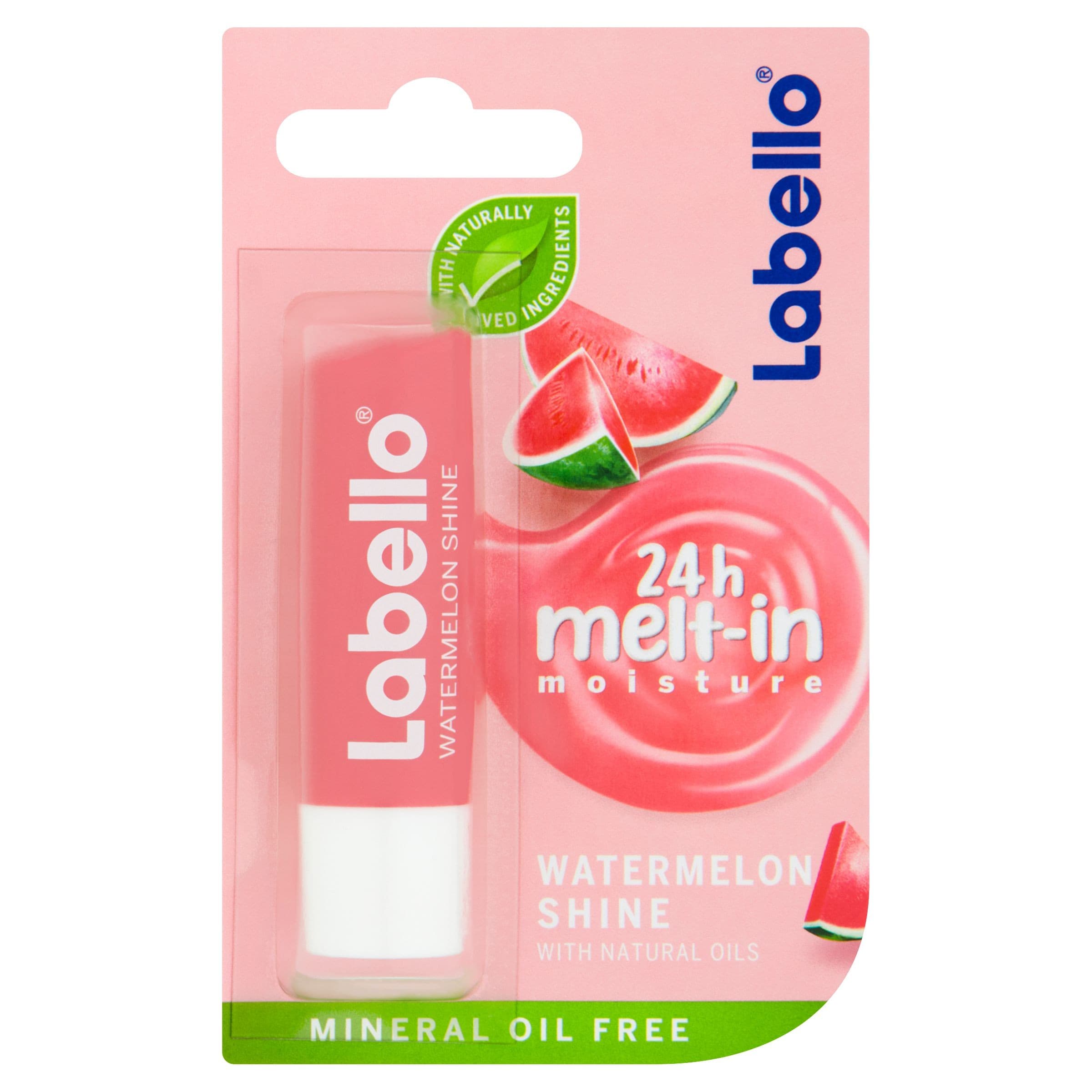 Labello Watermelon Shine Tónovací balzám na rty 4,8 g