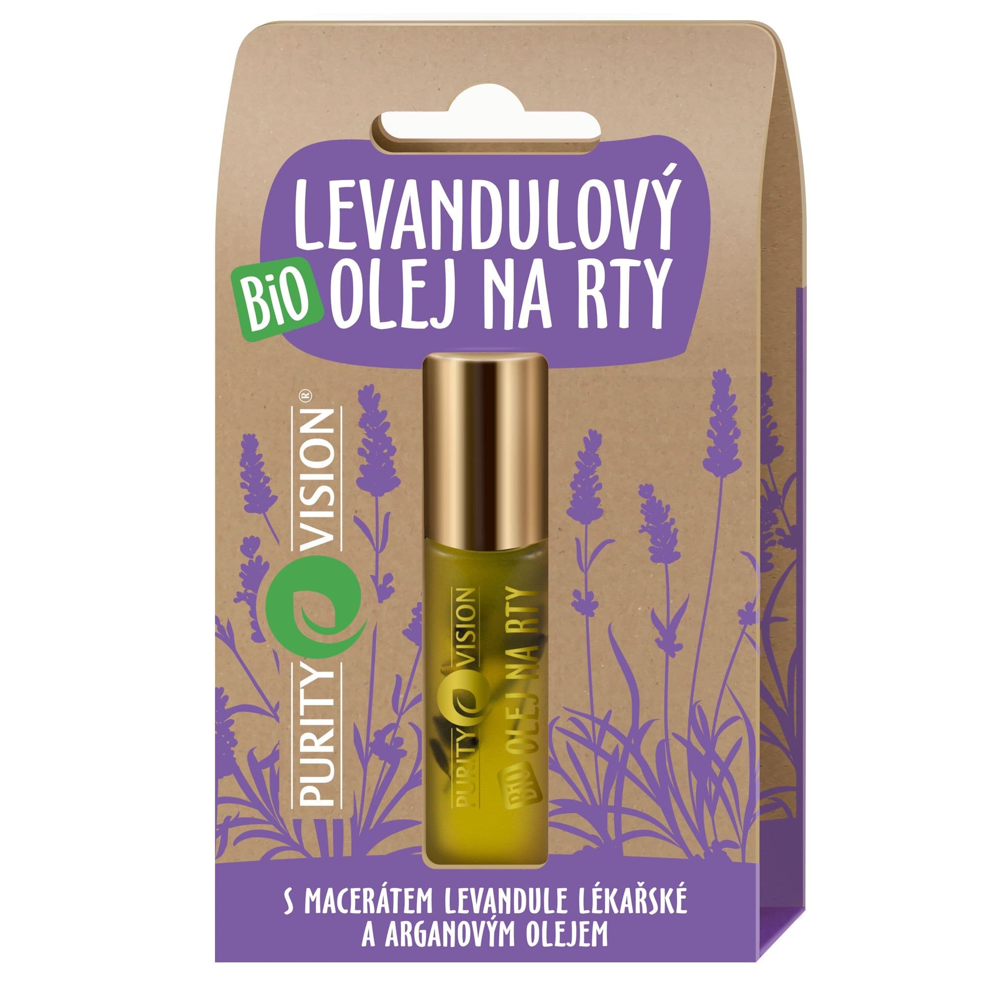 Purity Vision Bio Levandulový olej na rty
