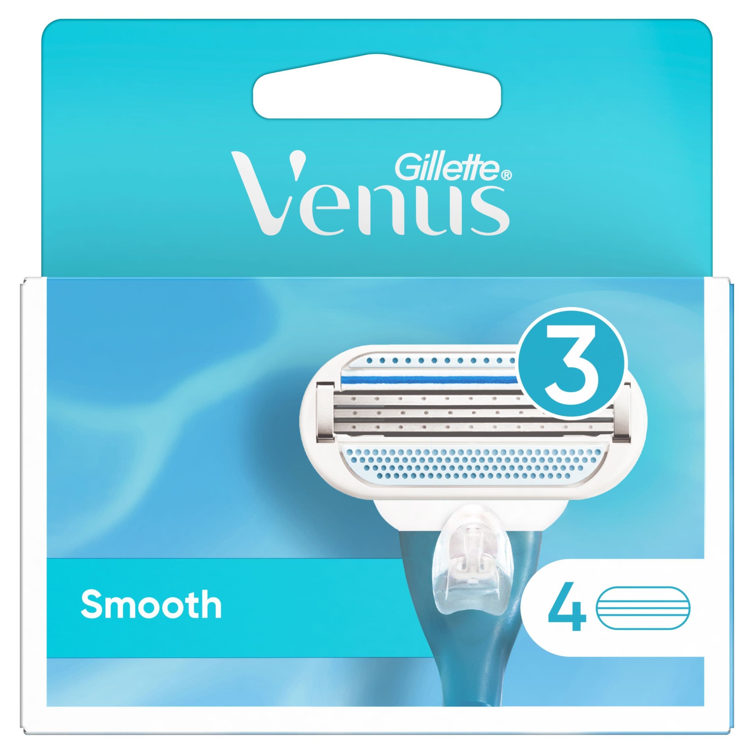 Venus Smooth Náhradní holicí hlavice 4 ks