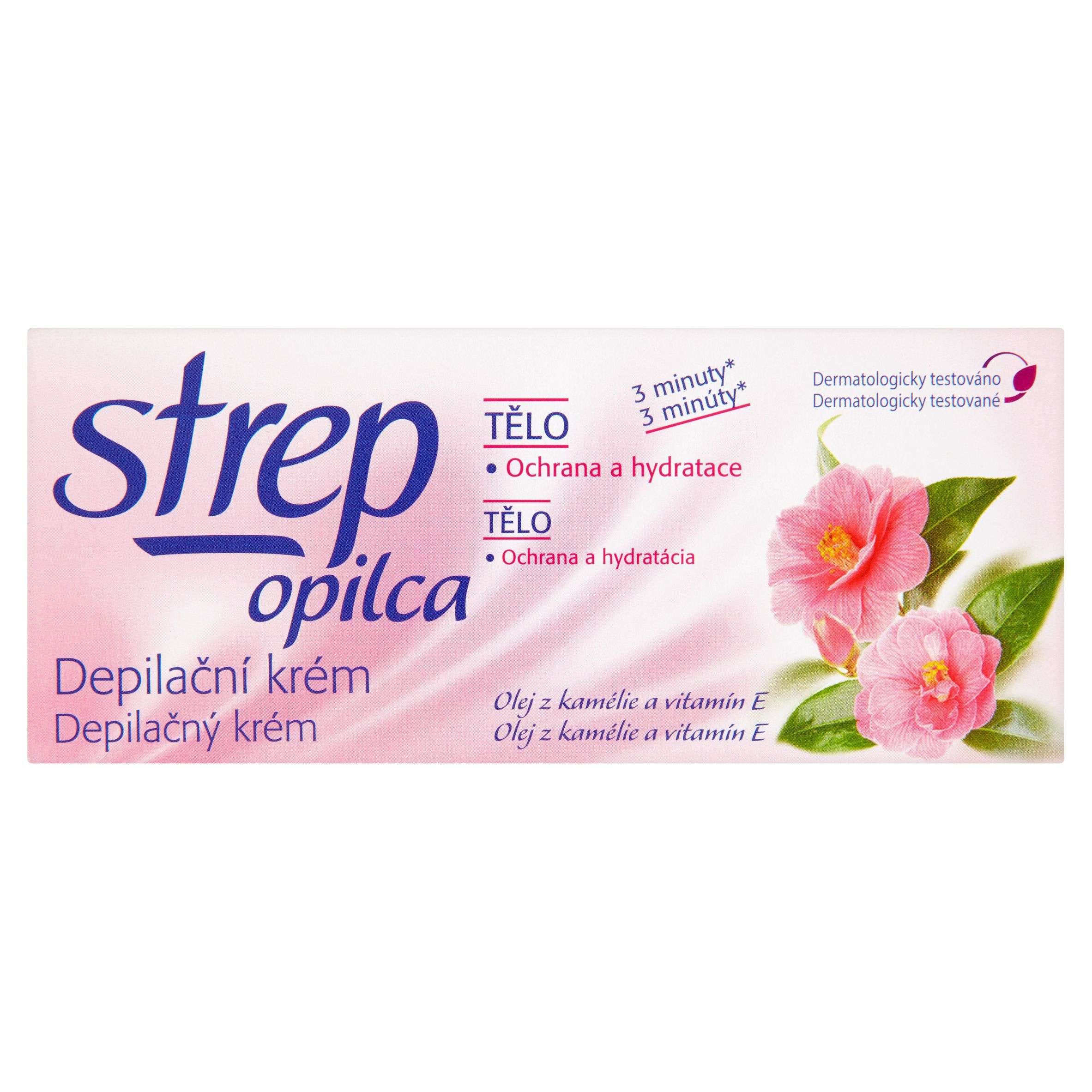 Strep Opilca Depilační krém olej z kamélie a vitamín E 100 ml