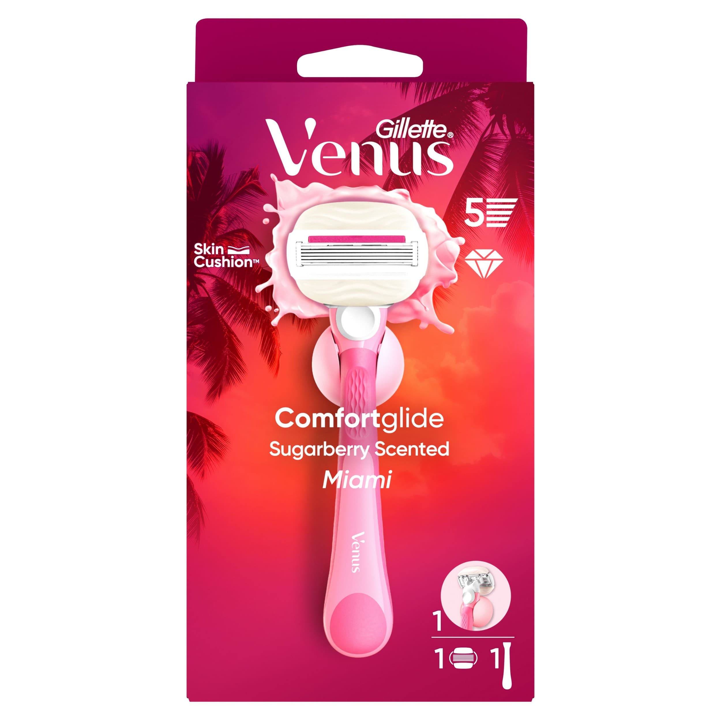 Venus Comfort Glide Holicí Strojek H+ 3ks