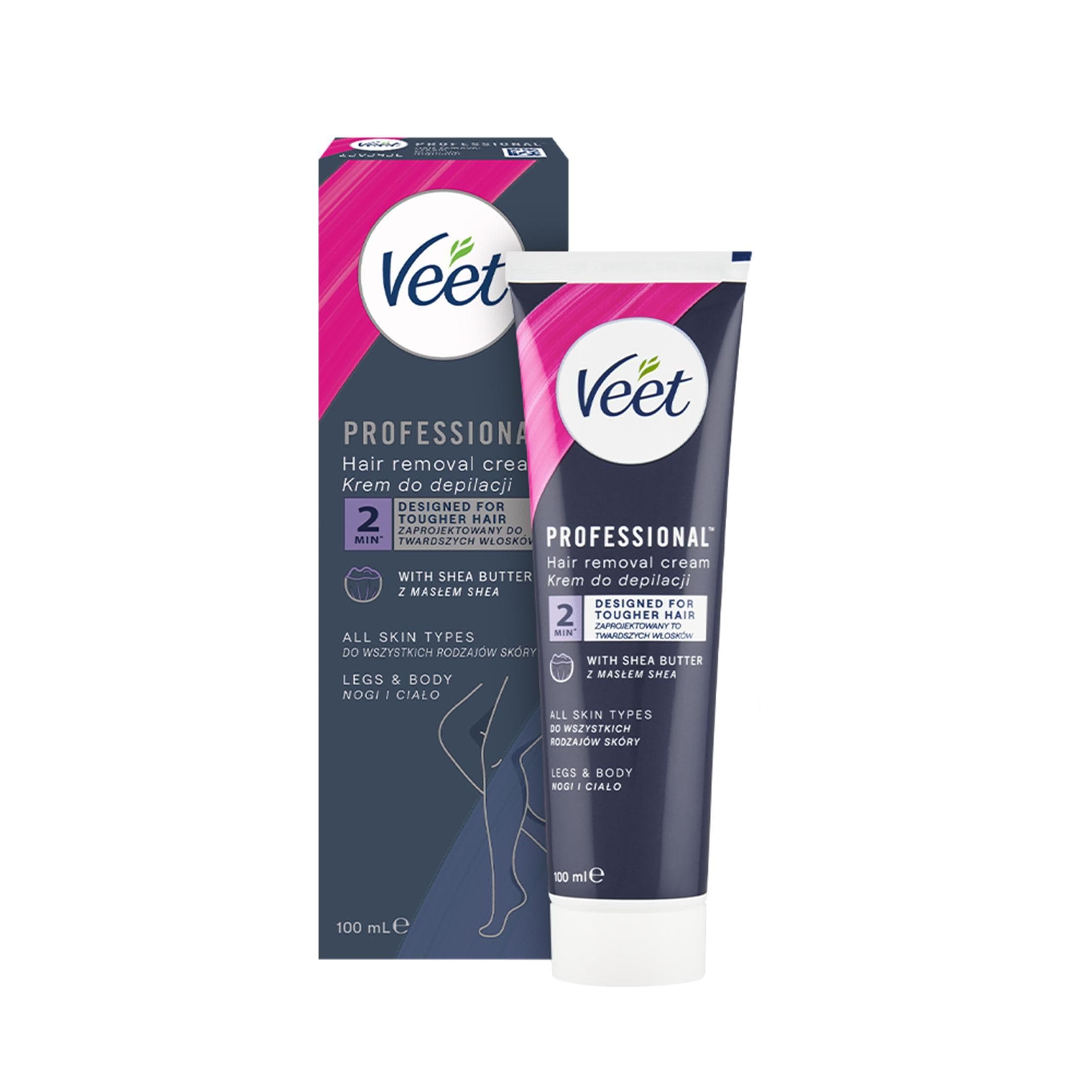 Veet Professional Depilační krém pro všechny typy pokožky 100ml