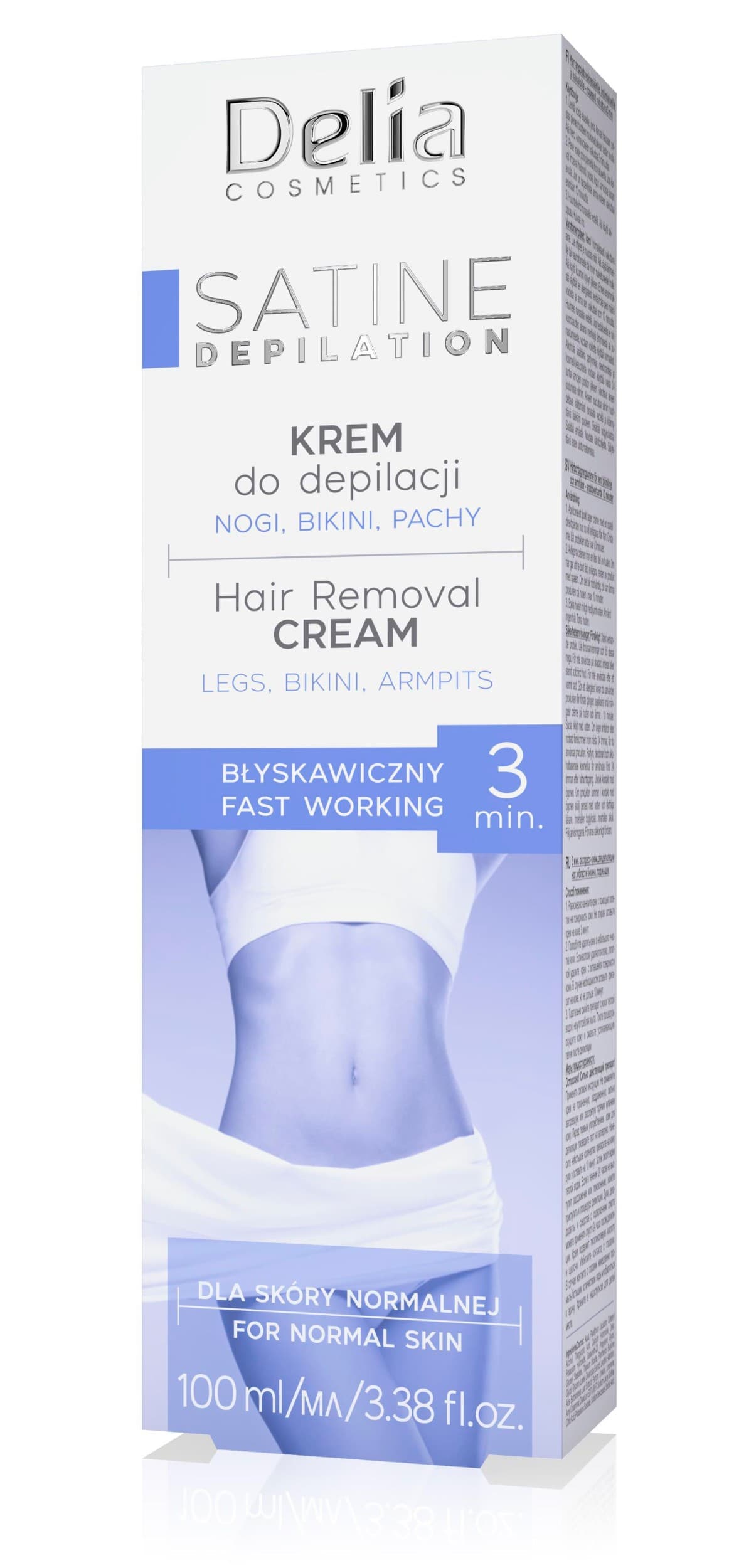 Satine Depilační krém 3 min – pro okam