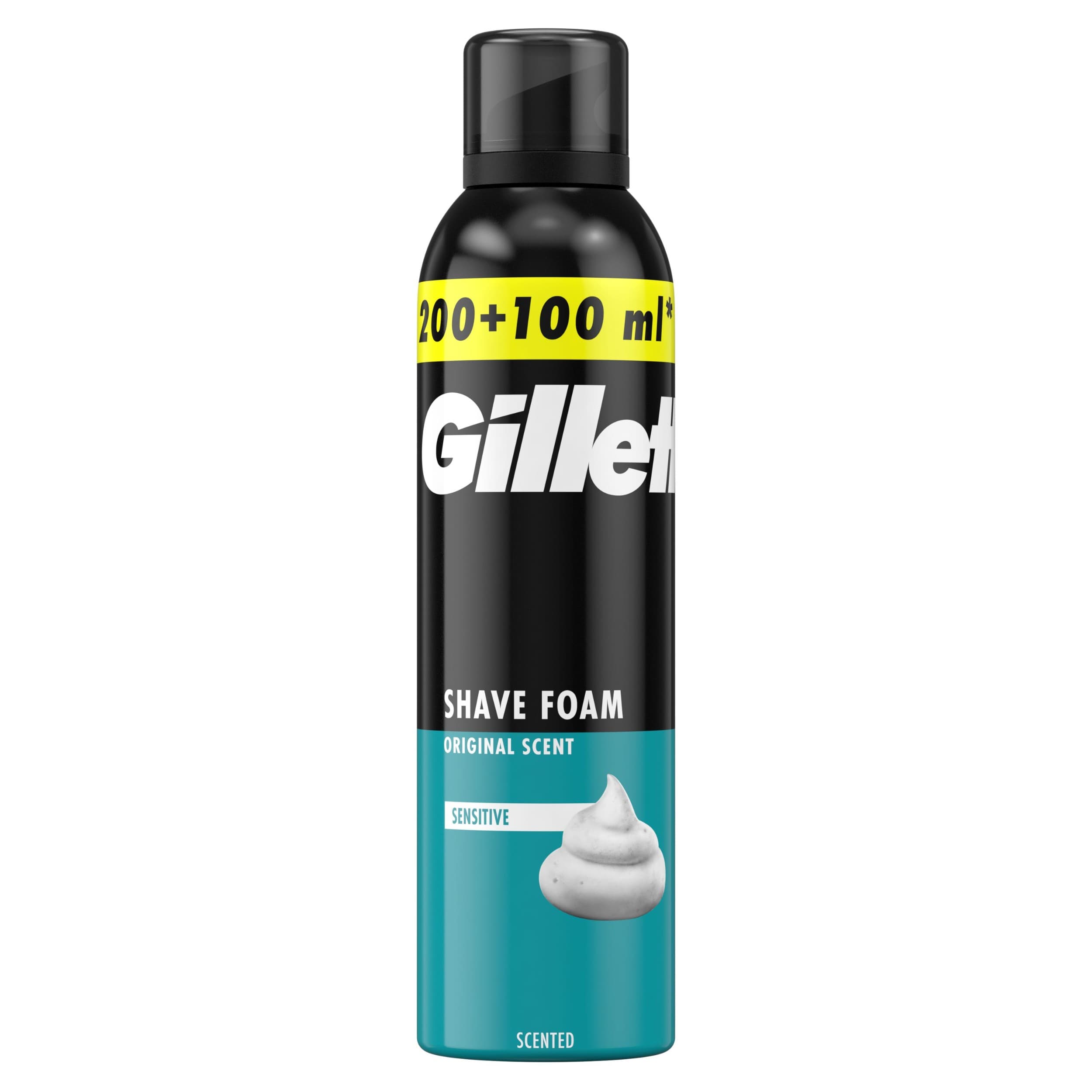 Gillette pěna na hol Sensitive Original Scent 300ml