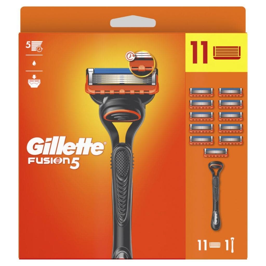 Gillette Fusion5 Pánský holicí strojek + 11 Náhradních hlavic