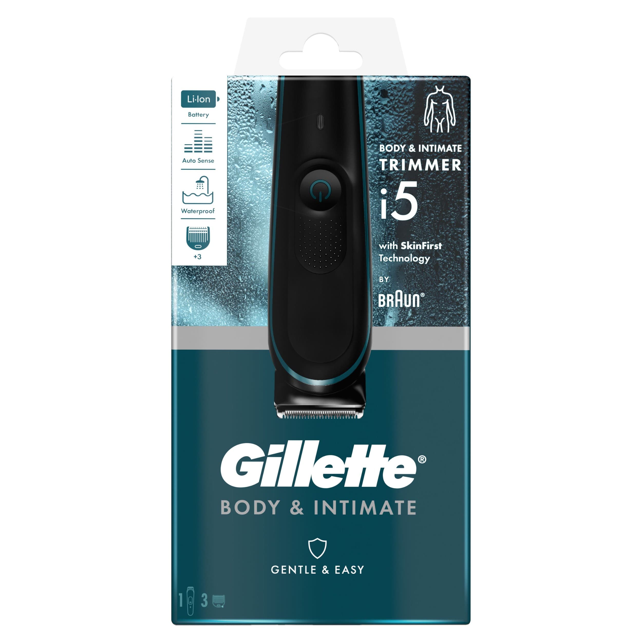 Gillette Péče o Tělo BG5340 Black 1ks