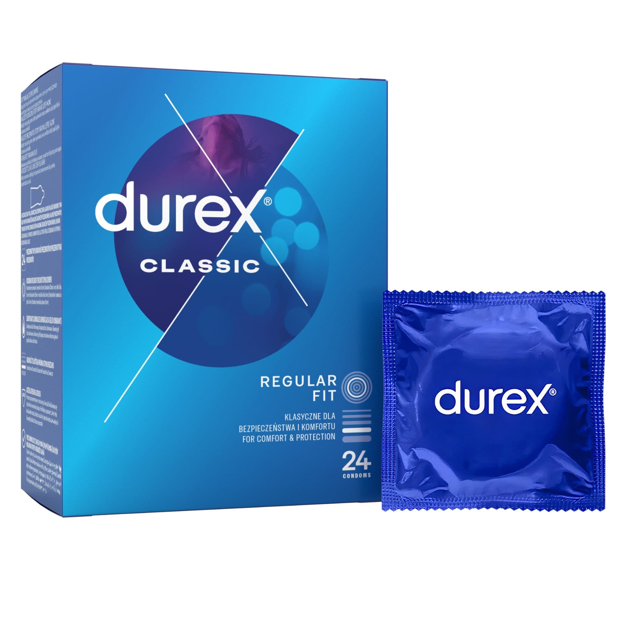 Durex Classic kondomy 24 ks