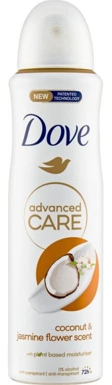 Dove Advanced Care Coconut antiperspirant ve spreji 150ml