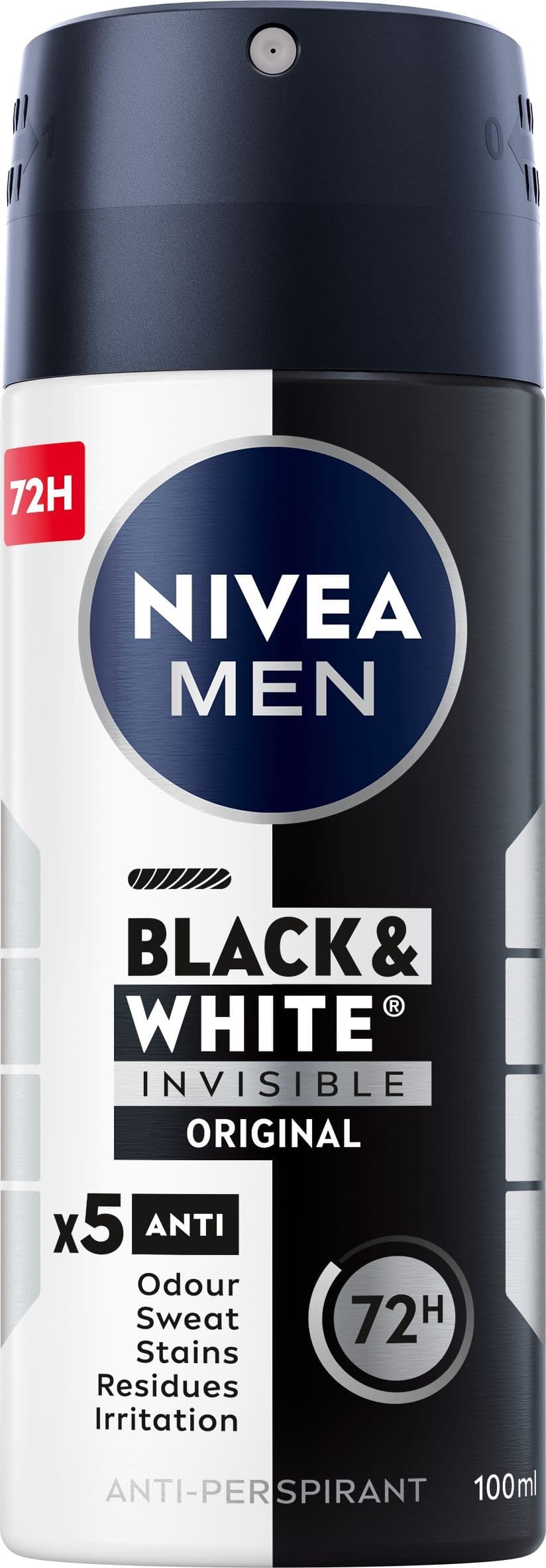 Nivea Men Sprej AP B&W Invisible Original 100ml