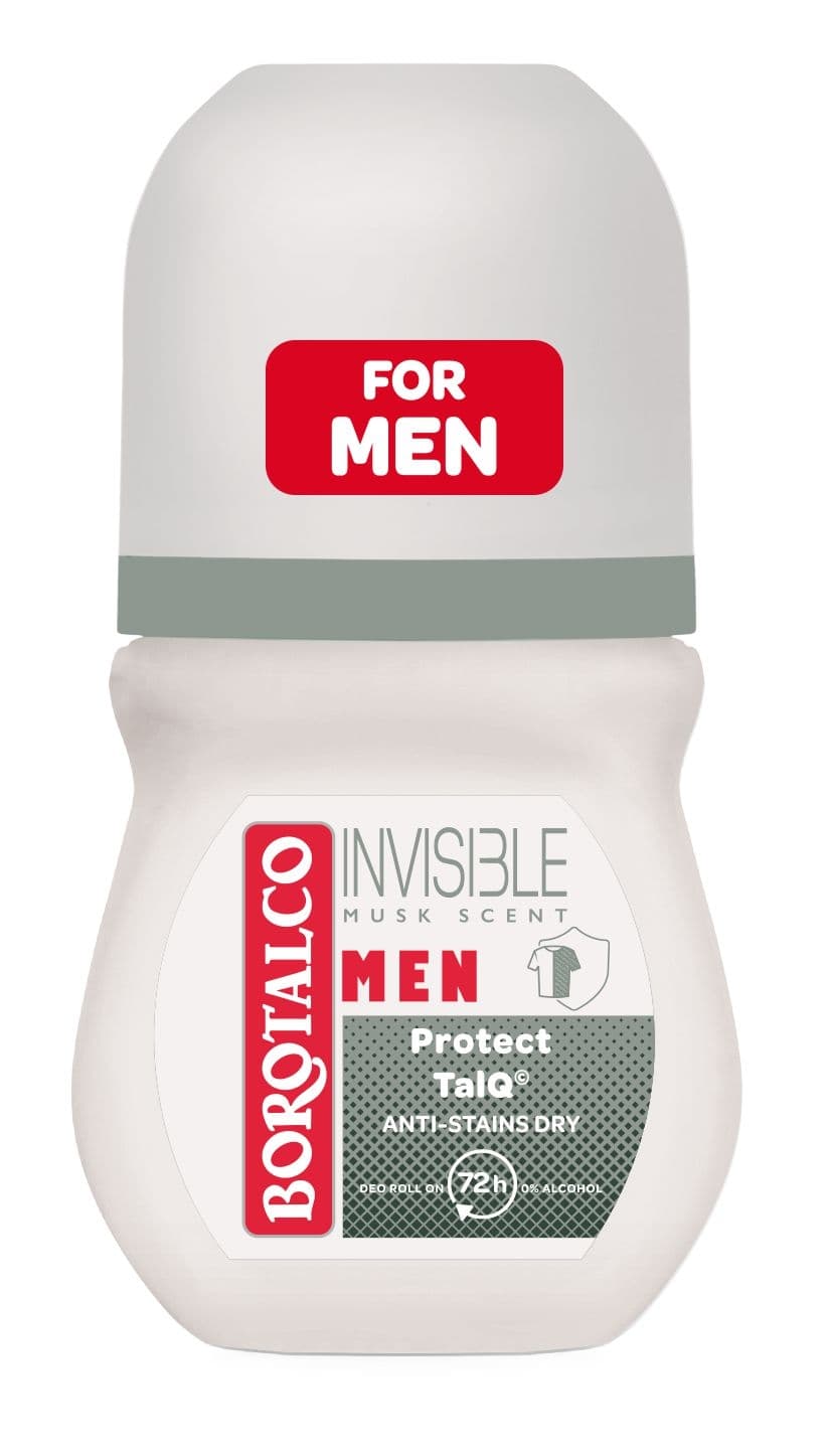 Borotalco Deo kuličkový men Invisible Dry 50ml
