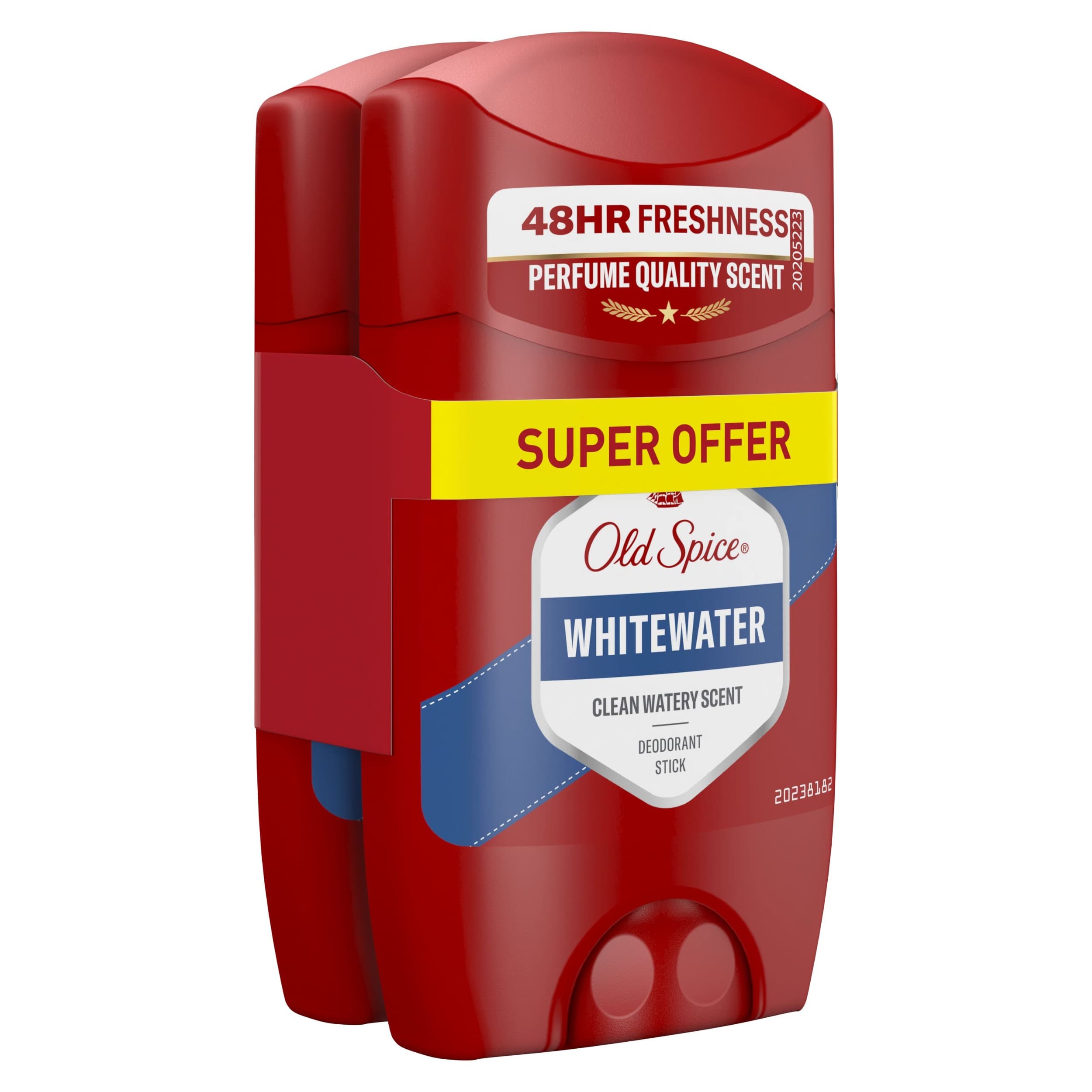Old Spice Deodorant tuhý Whitewater 2x50ml