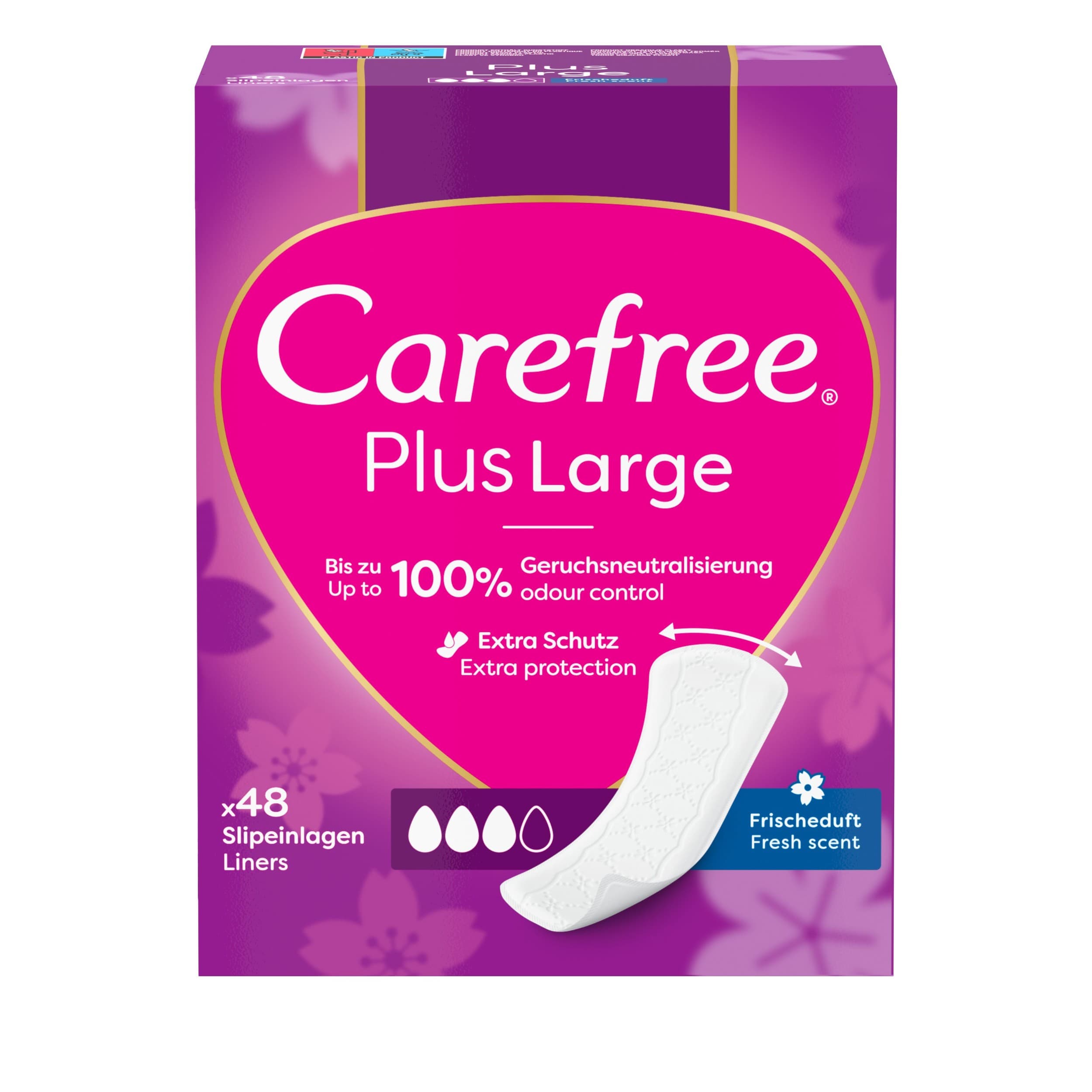 Carefree Plus Large Fresh 48 ks