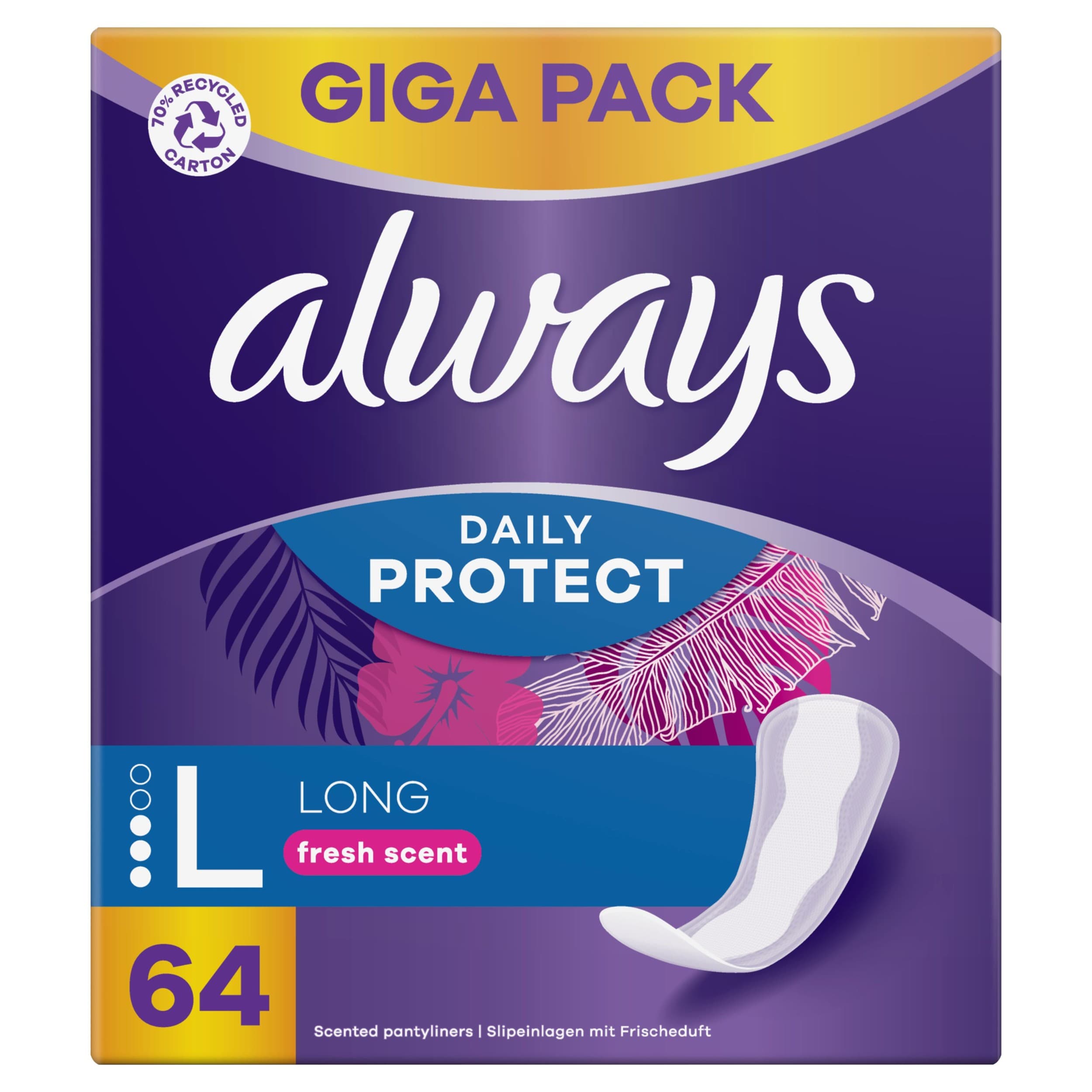 Always Daily Protect Fresh Scent 64ks
