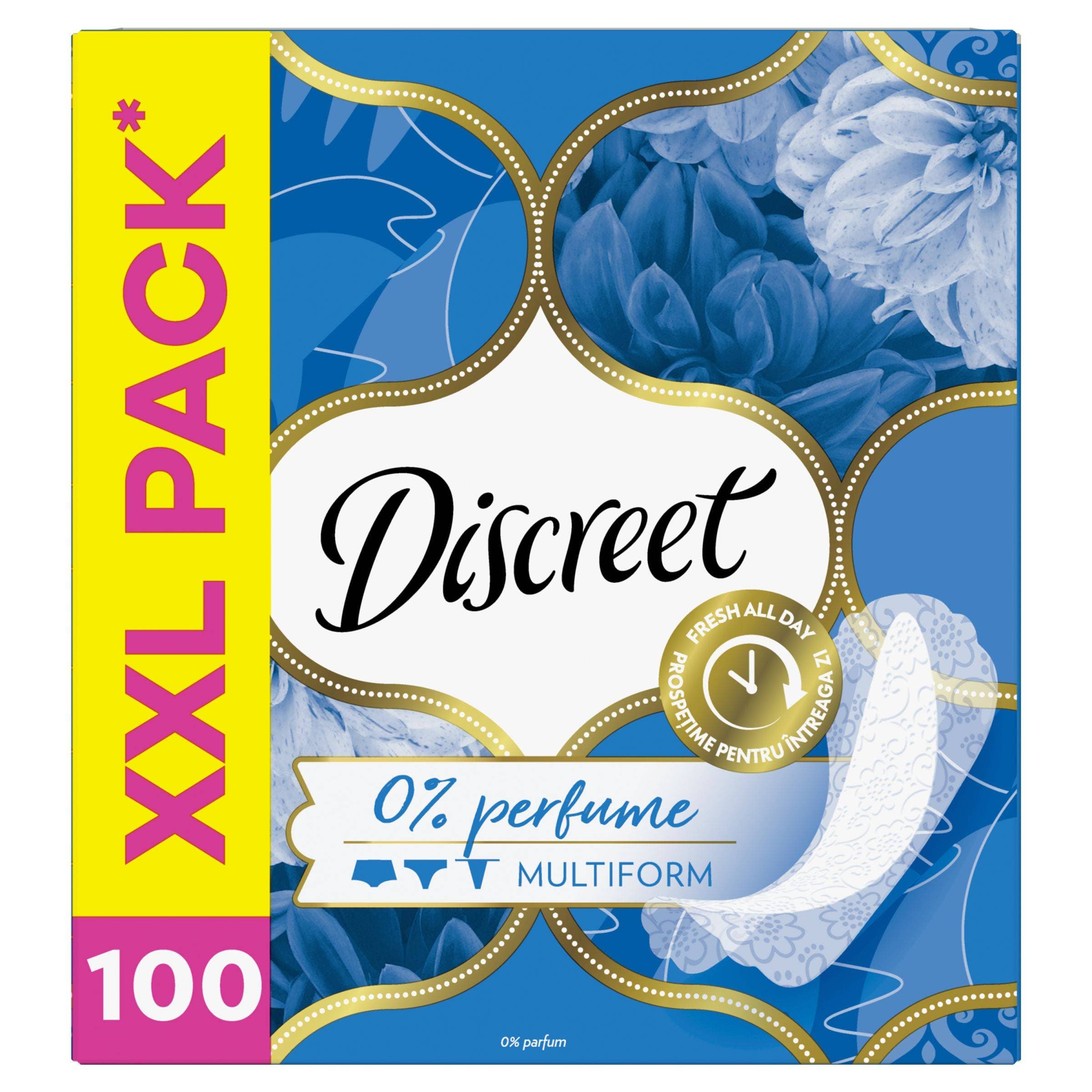 Intimky Discreet Prodyšné intimky Multiform neparfémované 100 ks