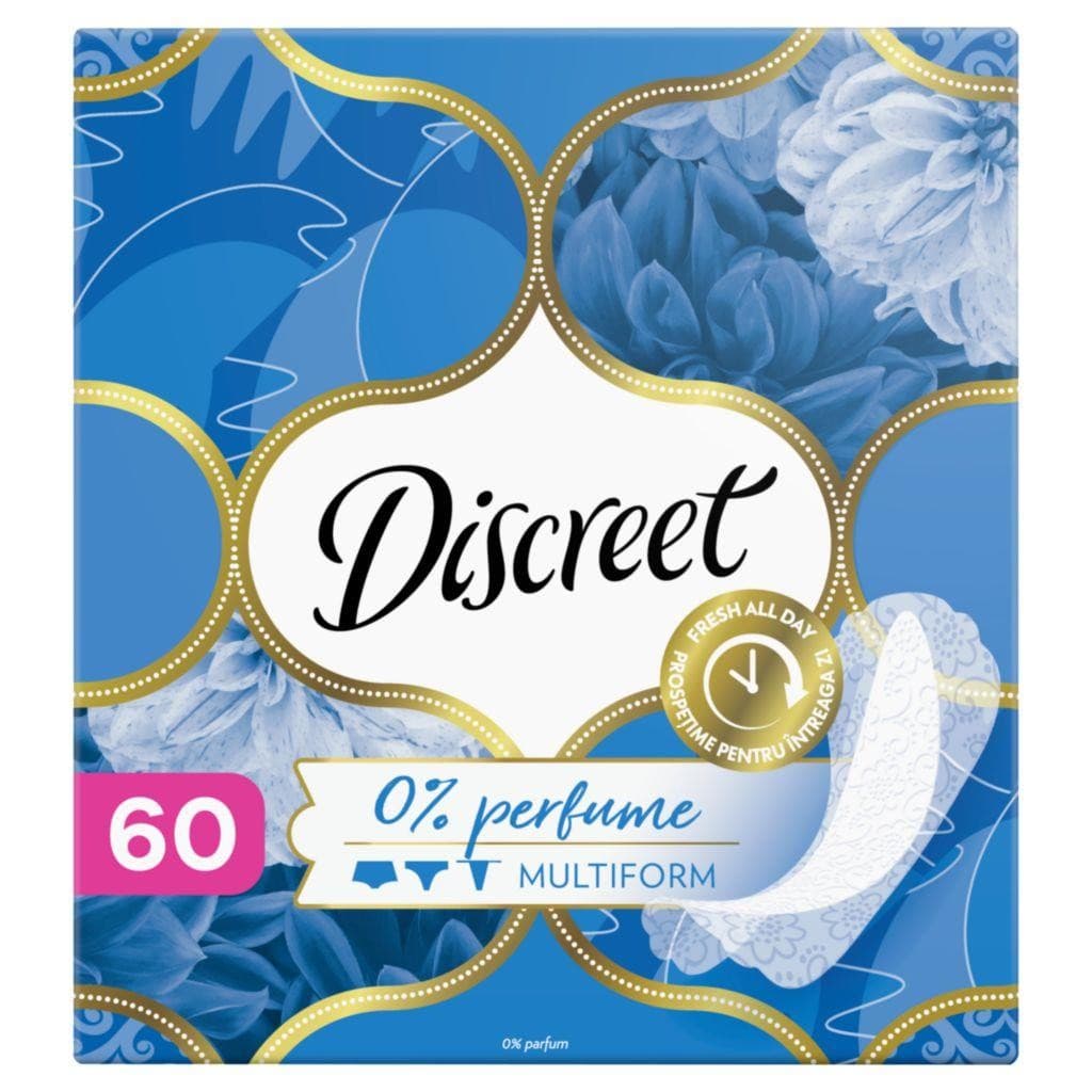 Intimky Discreet Prodyšné intimky Multiform neparfémované 60 ks