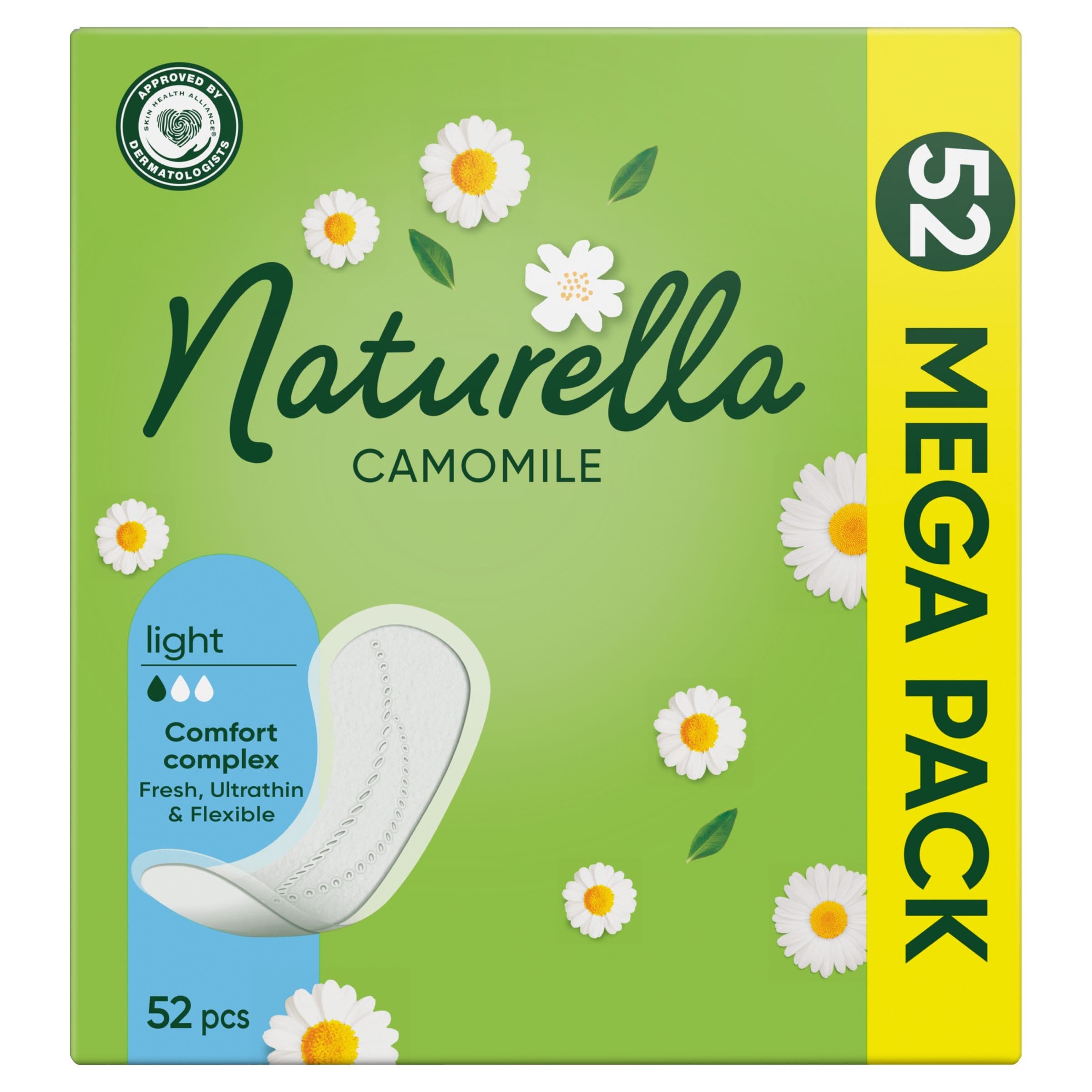 Naturella Light Heřmánek intimky 52 ks