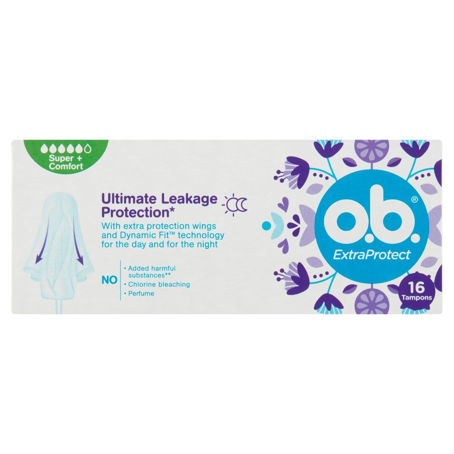 Tampony o.b.® Extra Protect Super + Comfort