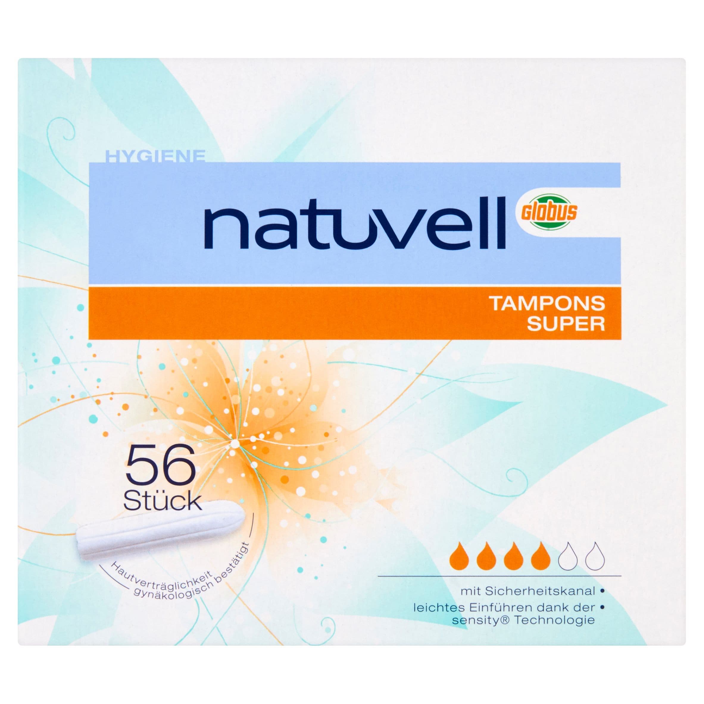 Natuvell Tampony super 56 ks