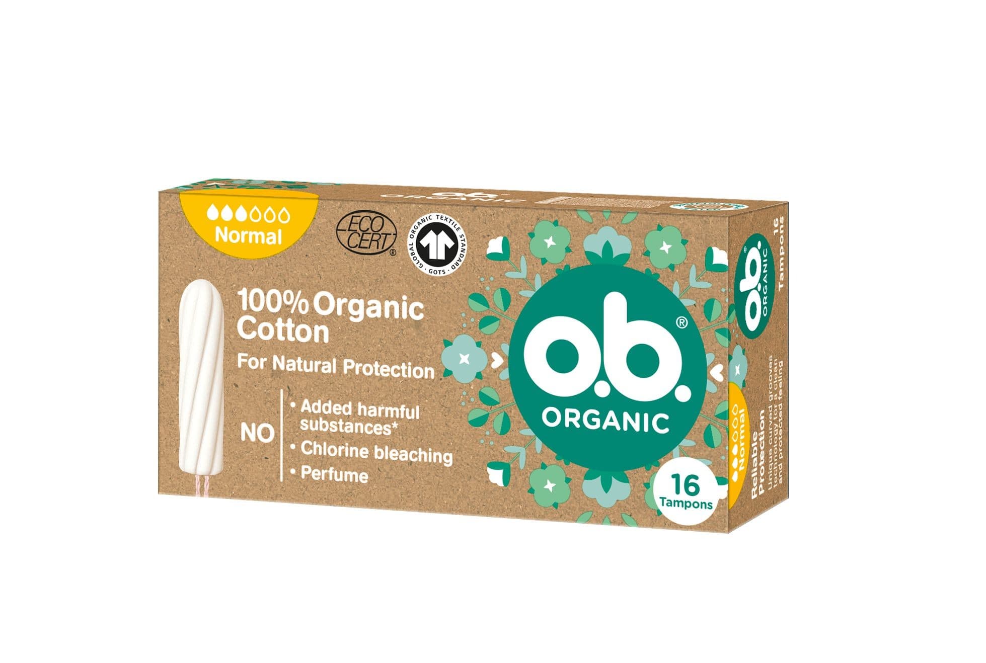 Tampony o.b.® Organic Normal