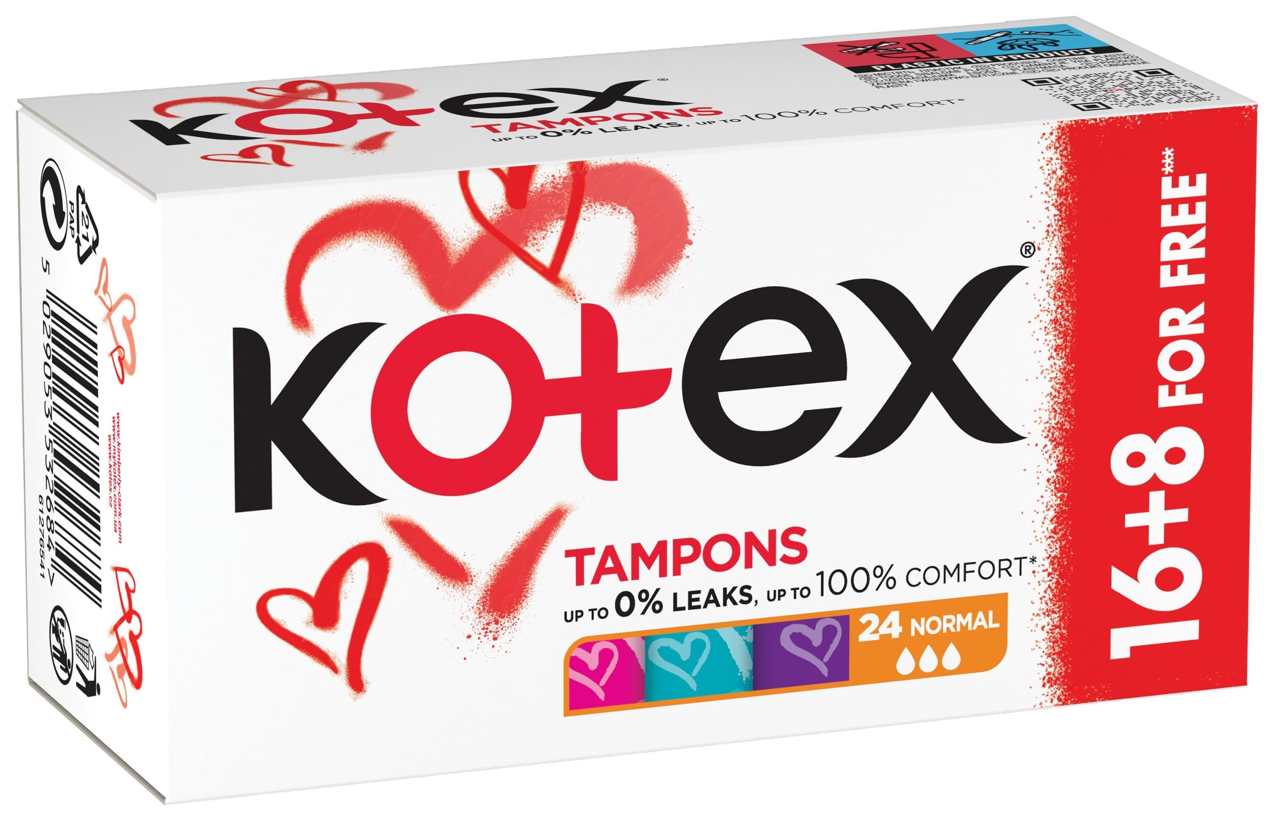 Kotex® UltraSorb Normal tampóny 16 ks