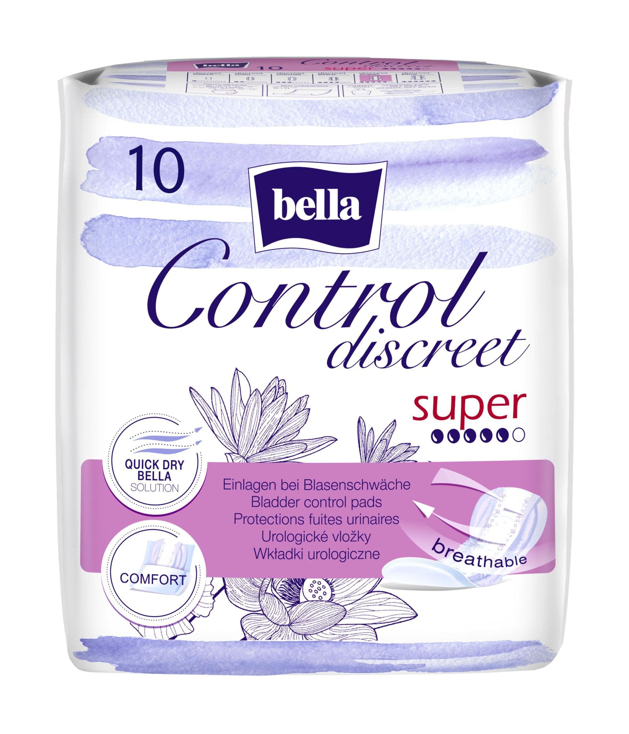 Bella Control Discreet super á 10 ks