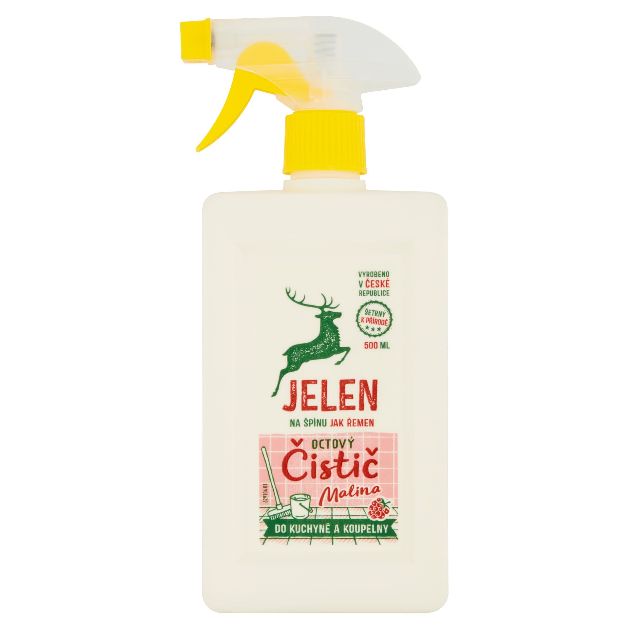 Jelen Octový čistič malina 500 ml