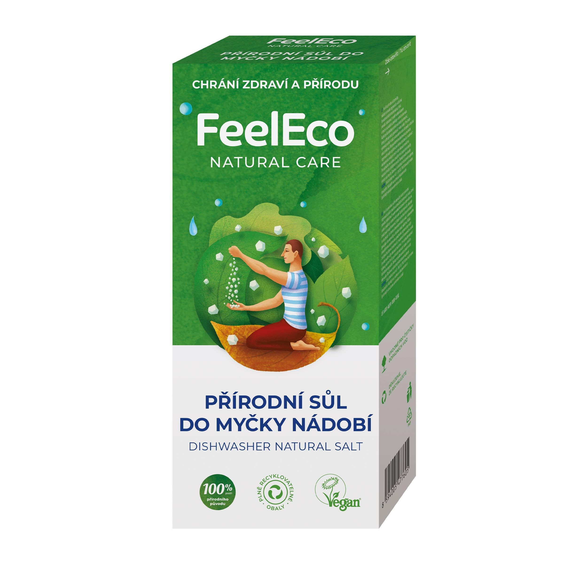 FeelEco Přírodní sůl do myčky 1000g