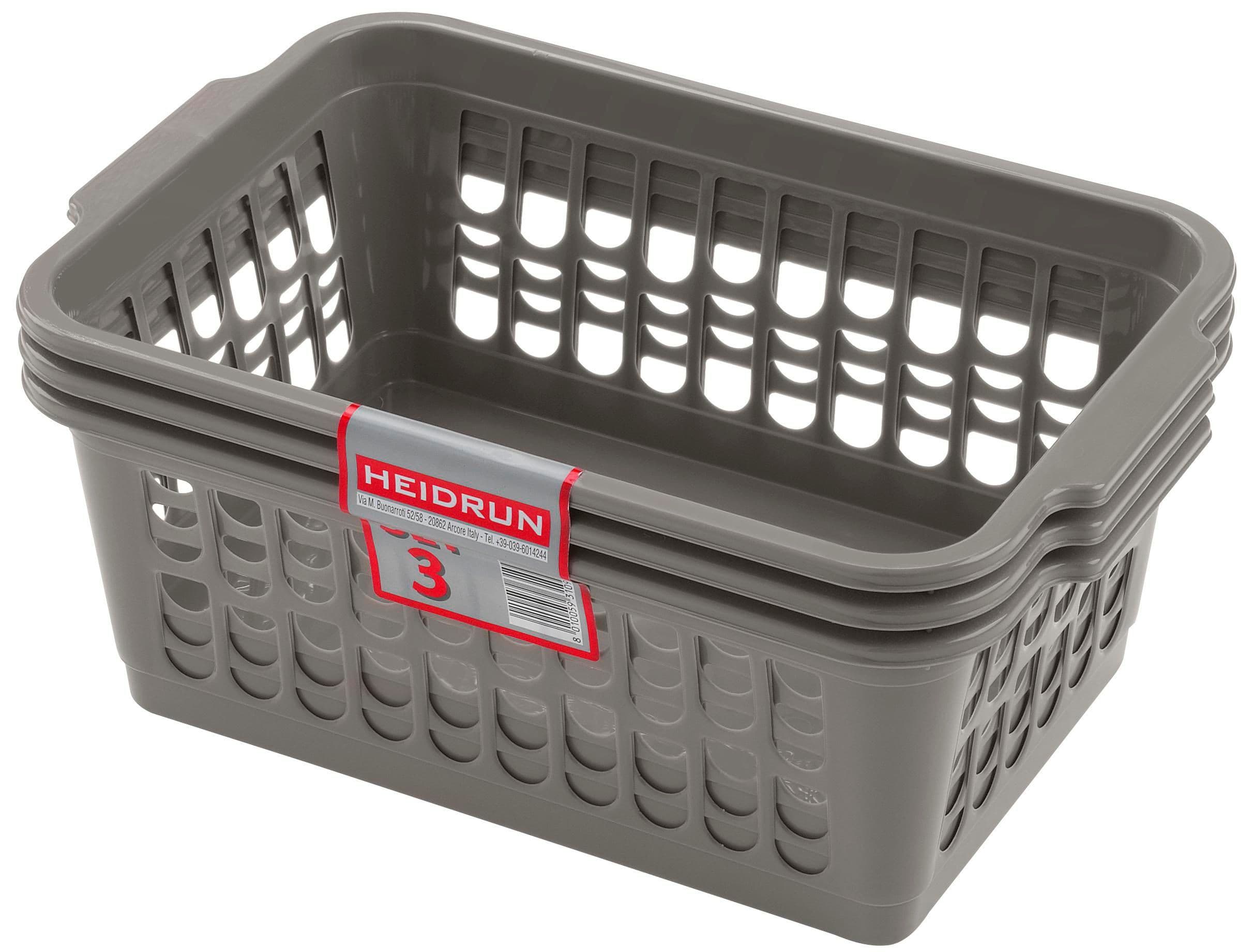 Heidrun Košíky plastové 3 ks