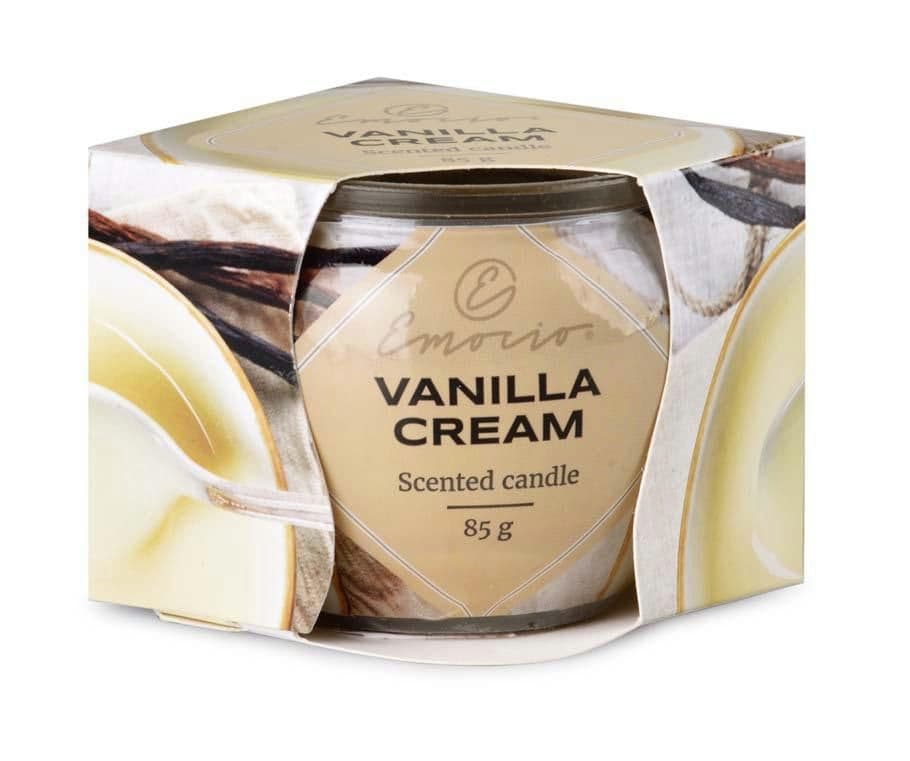 Svíčka vonná Emocio Vanilla Cream
