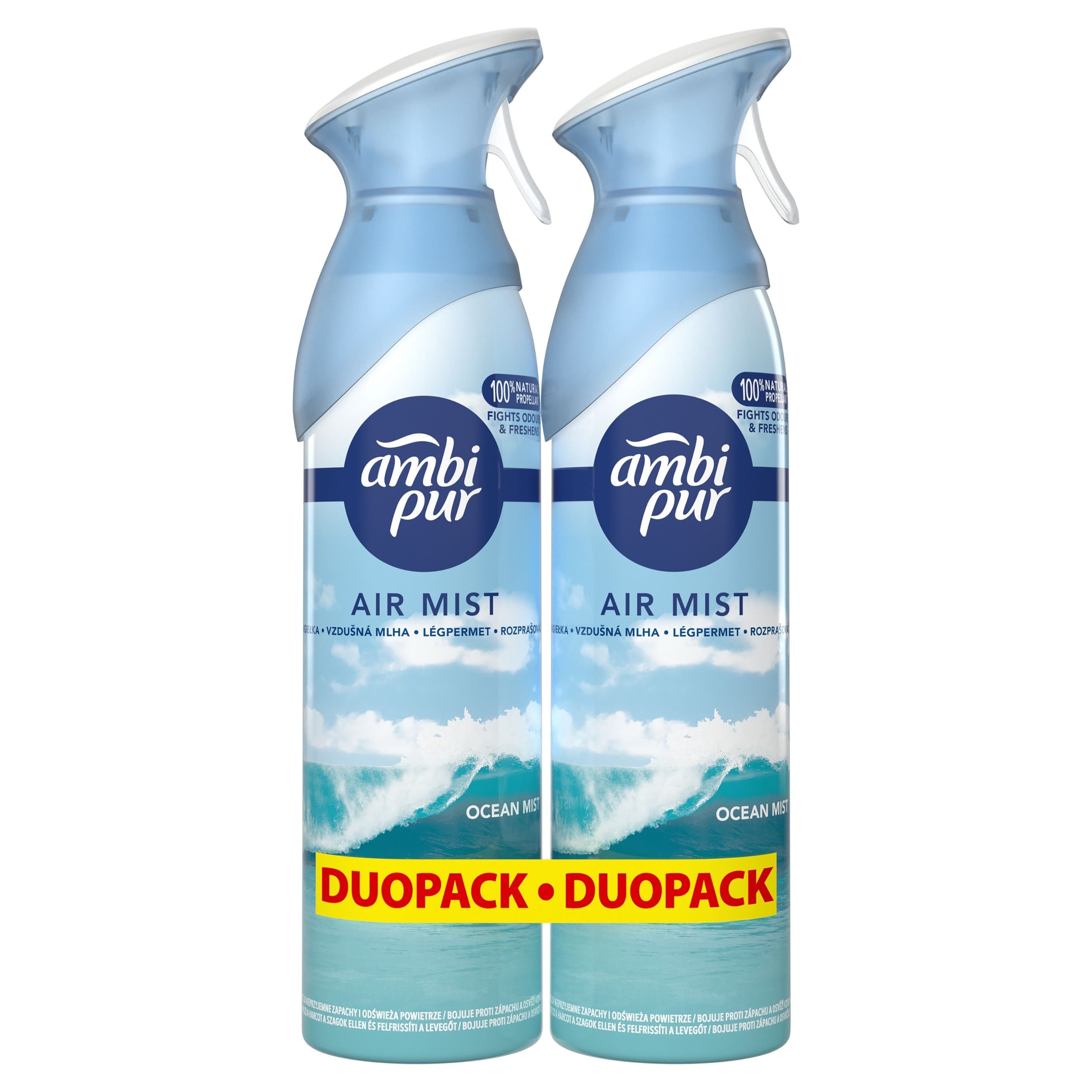 Ambi Pur Air Spreji Ocean Mist 2x185ml