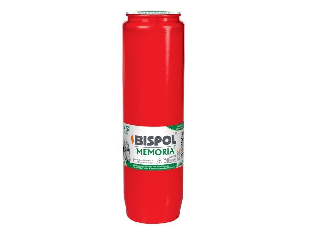 Náplň do hřbitovní lampy MEMORIA olejová 330g d5,5x19cm