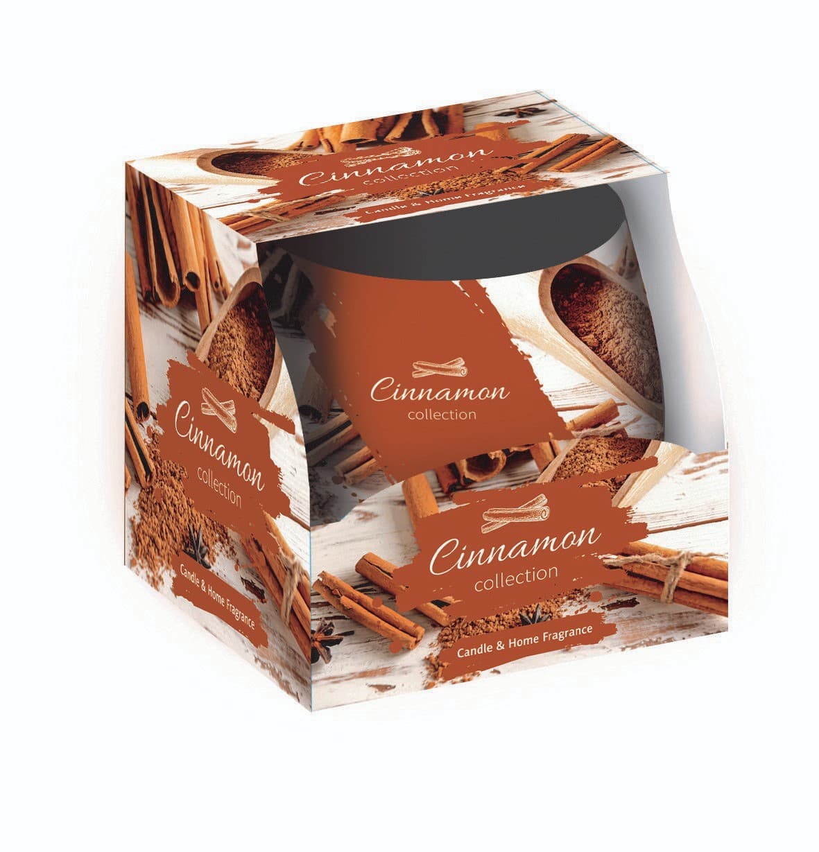 Svíčka vonná ve skle cinnamon, 100g