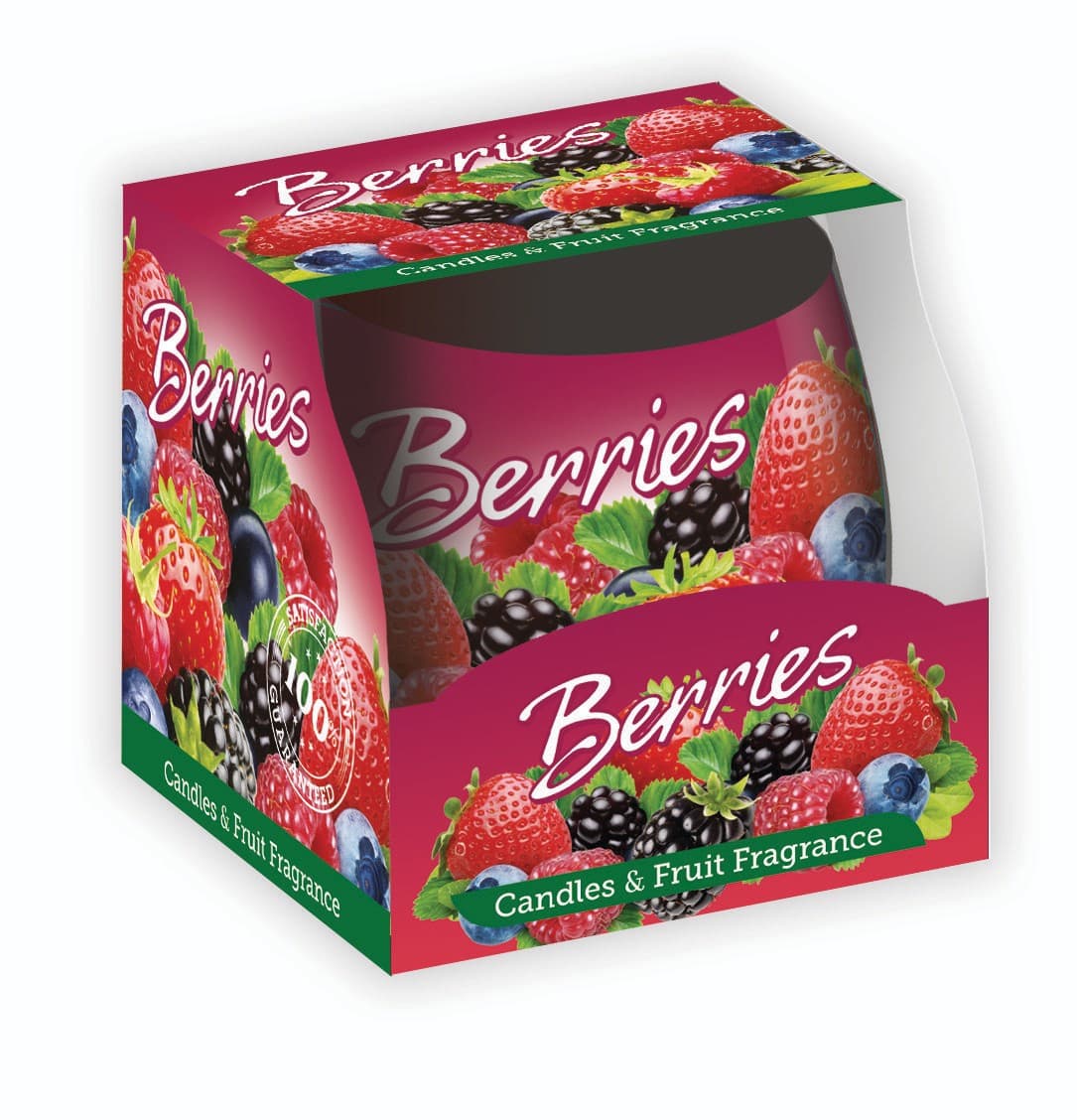 Svíčka vonná ve skle berries, 100g