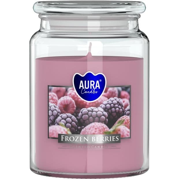 Svíčka vonná ve skle s víčkem Frozen Berries 500g