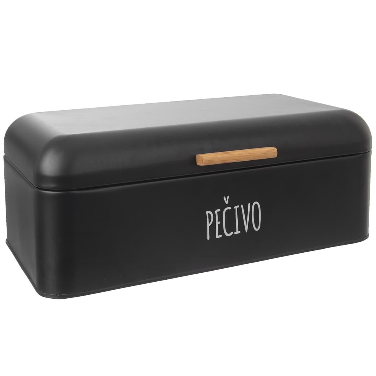 Orion Chlebovka plech/bambus 42x24cm BLACK