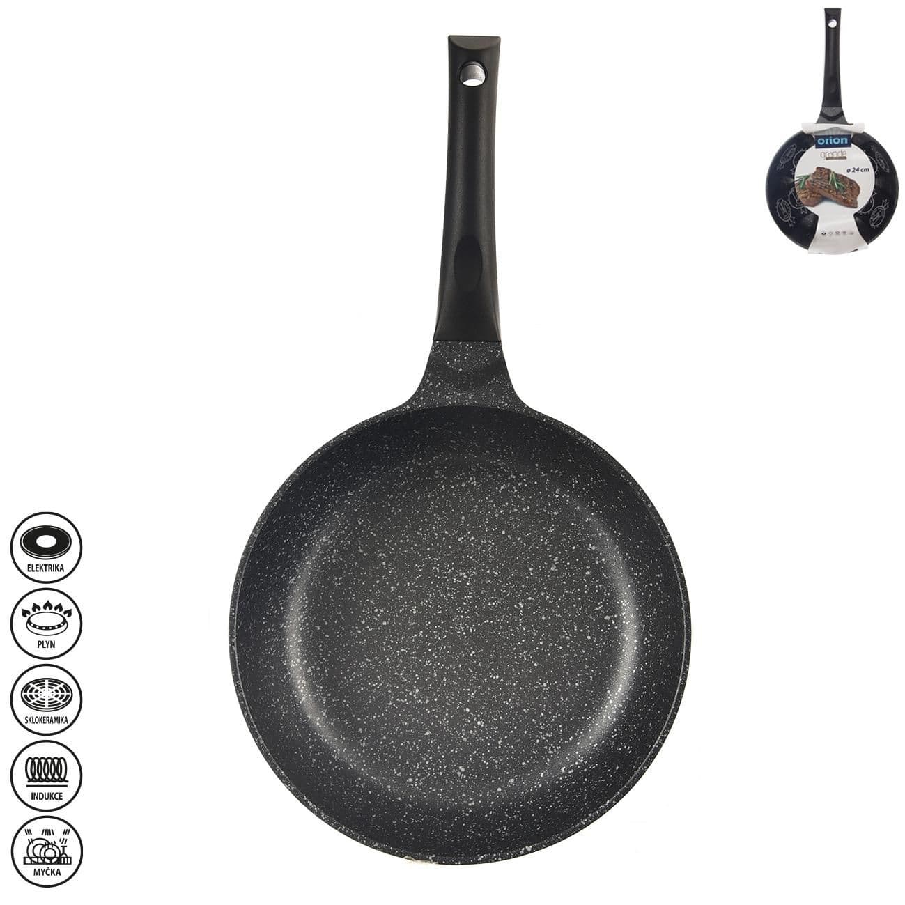 Orion Pánev GRANDE 24 cm hluboká