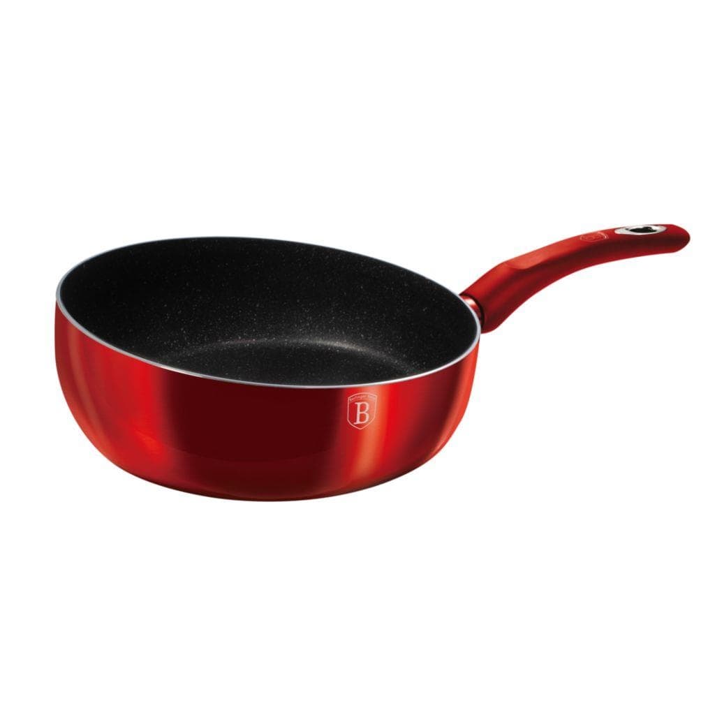 BerlingerHaus Pánev prohazovací 26cm Burgundy Metallic Line