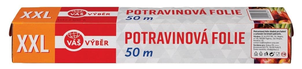 Váš Výběr Potravinová folie 50m