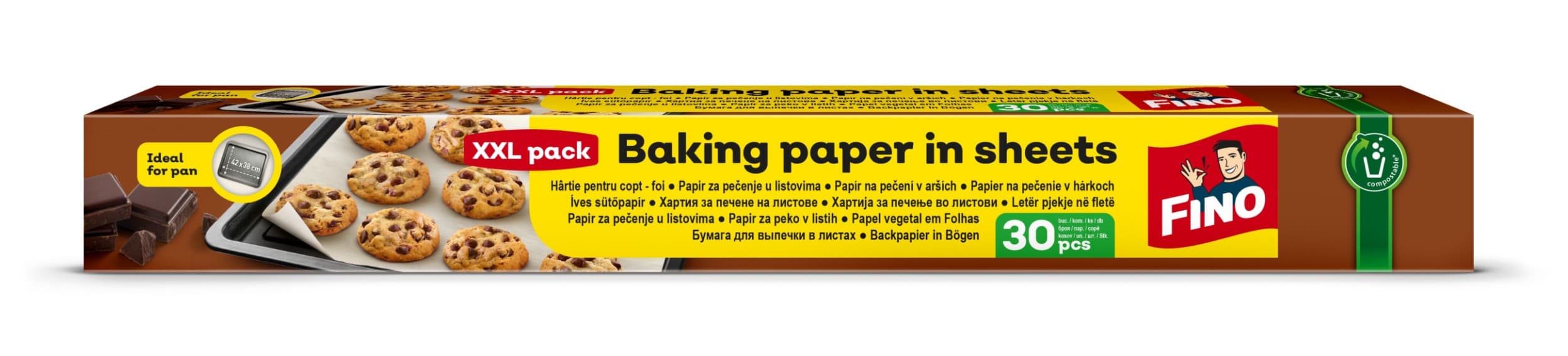 FINO Papír na pečení, archy 30 ks