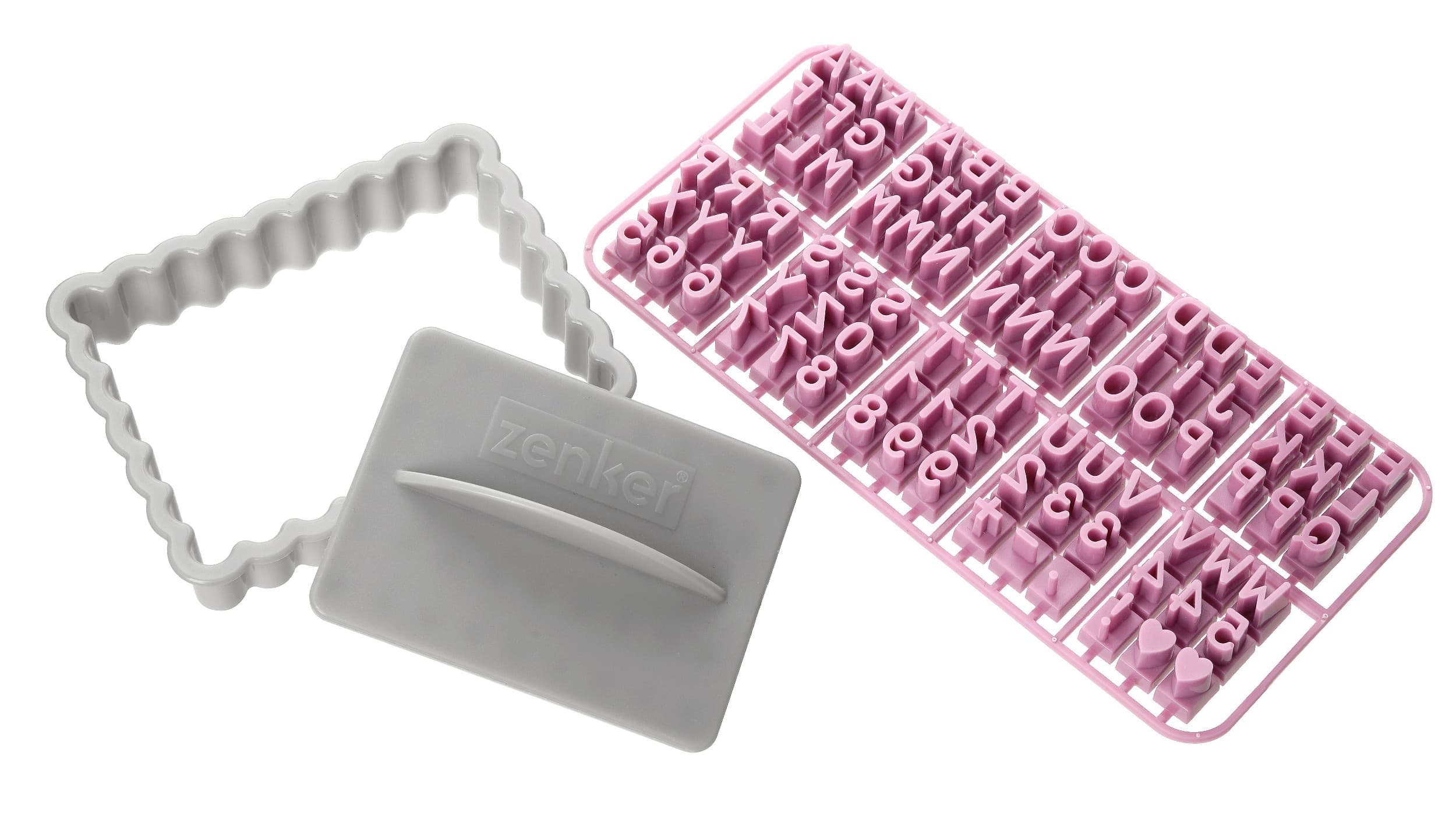 Zenker Raznice "ABECEDA" velikost písmen 1cm 3 ks
