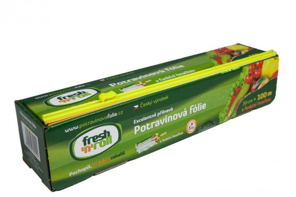 Fresh'n'Roll Potravinová fólie krabička s funkční řezačkou 30cm 100 m